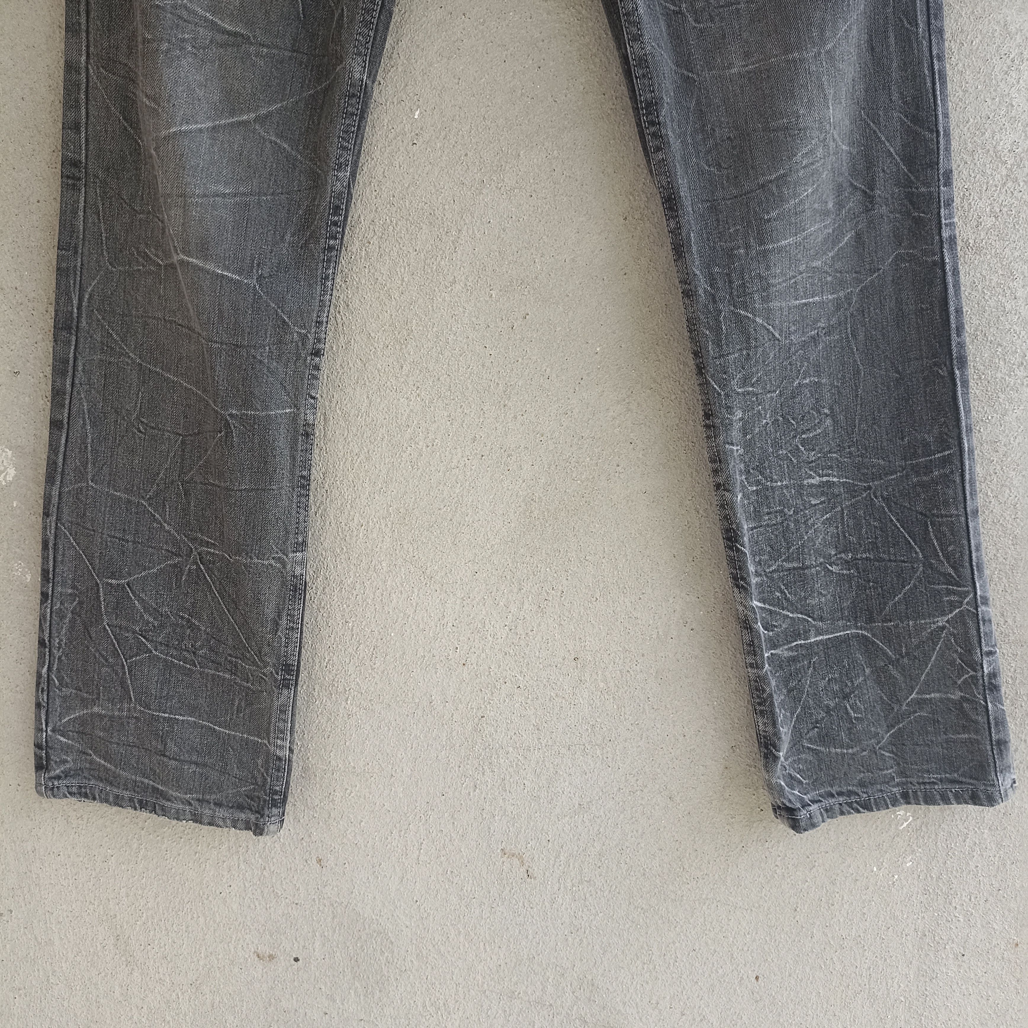 Japanese Brand Patina Seditionaries Doublewaist Patch Jeans Size US 30 / EU 46 - 4 Thumbnail