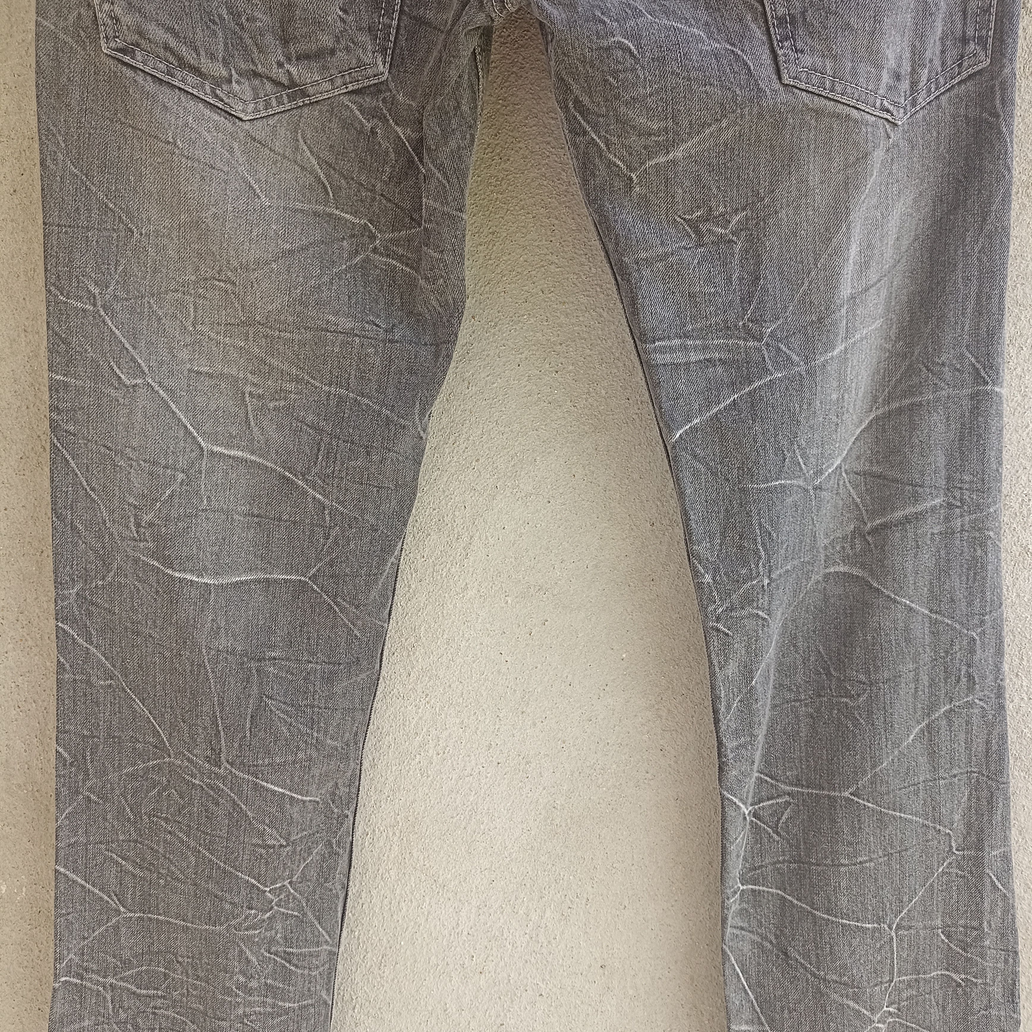 Japanese Brand Patina Seditionaries Doublewaist Patch Jeans Size US 30 / EU 46 - 11 Thumbnail