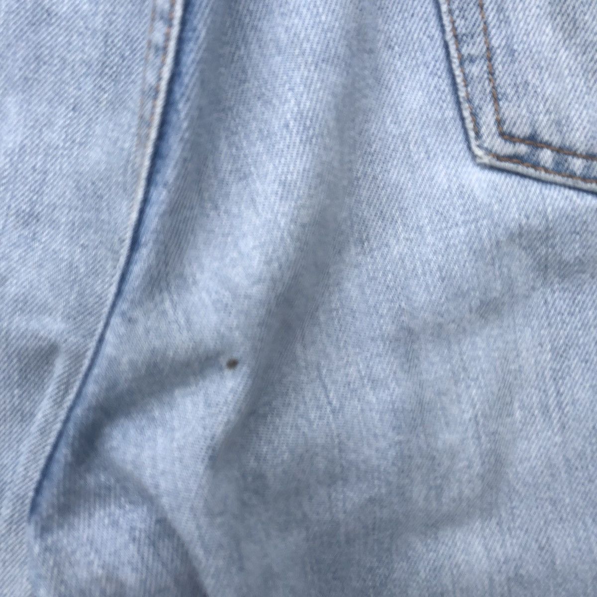 Vintage × Wrangler 🔥Rare🔥Vintage Wrangler Stoned Wash Rips Distress Denim Jeans Size US 32 / EU 48 - 11 Thumbnail