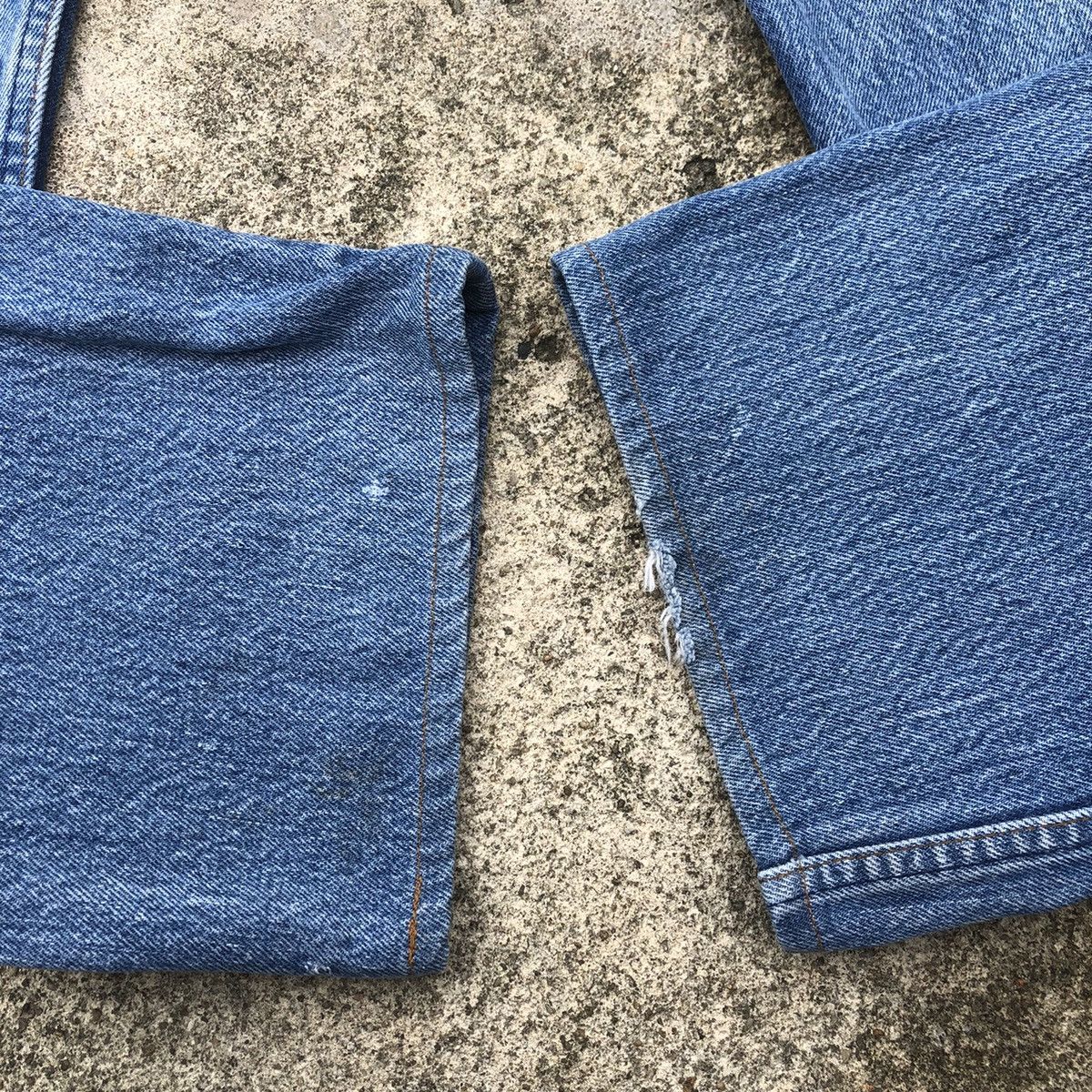 Levi's × Levi's Vintage Clothing 🔥Rare🔥Vintage Levis Stoned Wash Rips Distress Paint Jeans Size US 36 / EU 52 - 7 Thumbnail