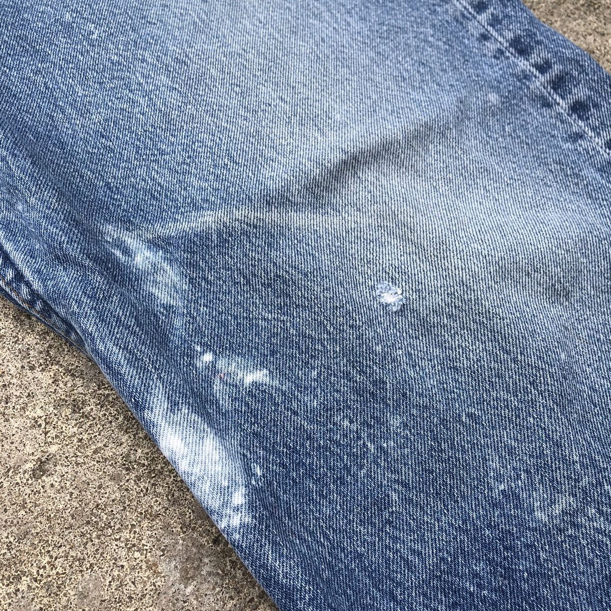 Levi's × Levi's Vintage Clothing 🔥Rare🔥Vintage Levis Stoned Wash Rips Distress Paint Jeans Size US 36 / EU 52 - 8 Thumbnail