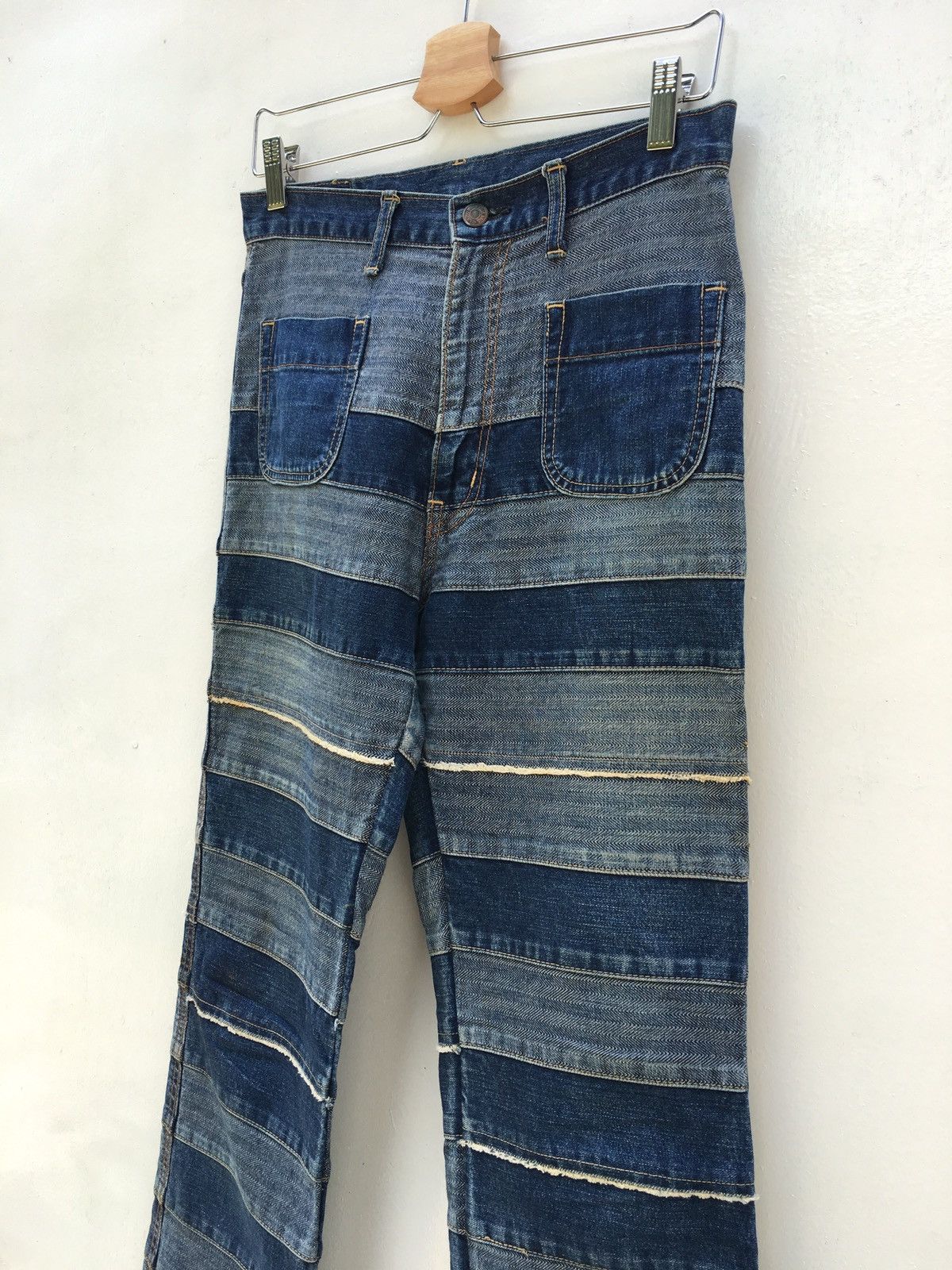 Hysteric Glamour Rare Kinky Hysteric Glamour Patchwork Design Jeans Size US 30 / EU 46 - 6 Thumbnail