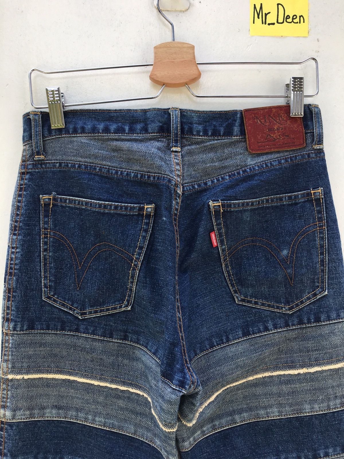 Hysteric Glamour Rare Kinky Hysteric Glamour Patchwork Design Jeans Size US 30 / EU 46 - 12 Thumbnail