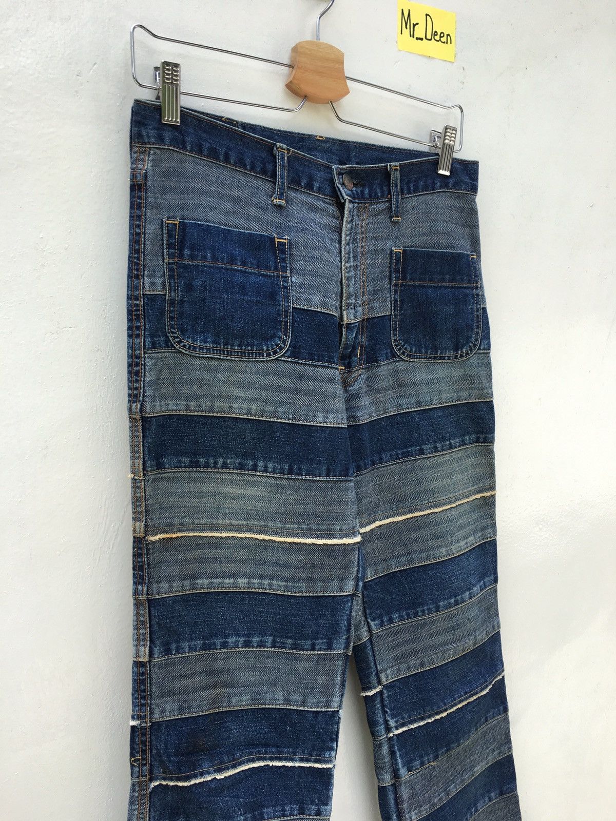Hysteric Glamour Rare Kinky Hysteric Glamour Patchwork Design Jeans Size US 30 / EU 46 - 5 Thumbnail