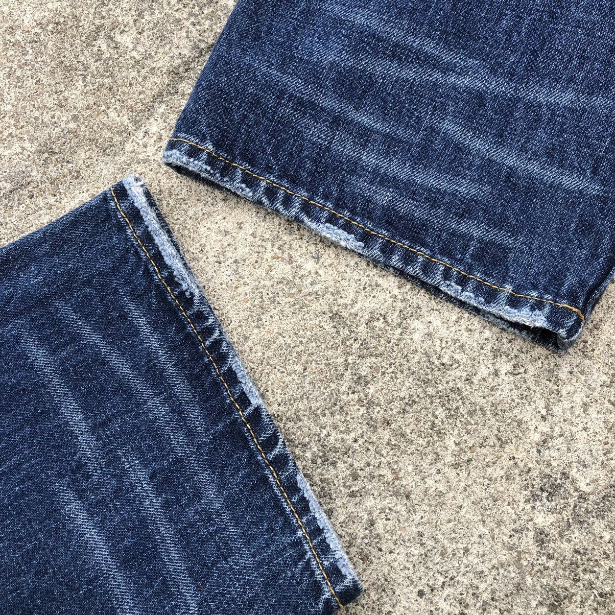 Japanese Brand 🔥Sick🔥🇯🇵As Know As Stoned Wash Patchwork Rips Distress Jeans Size US 31 - 7 Thumbnail