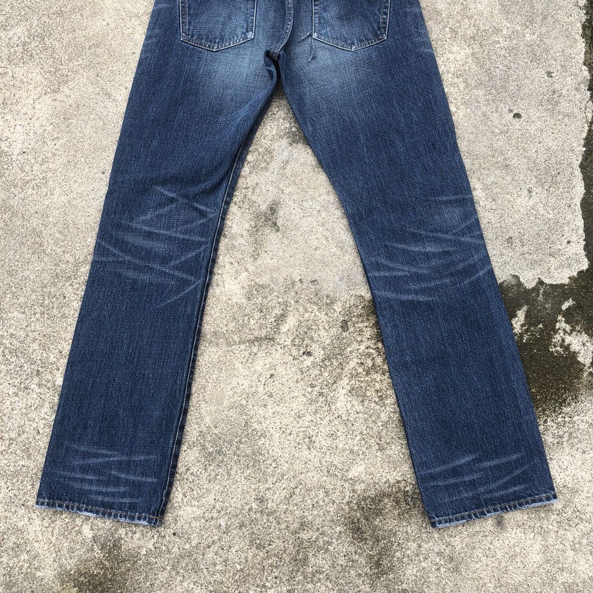 Japanese Brand 🔥Sick🔥🇯🇵As Know As Stoned Wash Patchwork Rips Distress Jeans Size US 31 - 6 Thumbnail