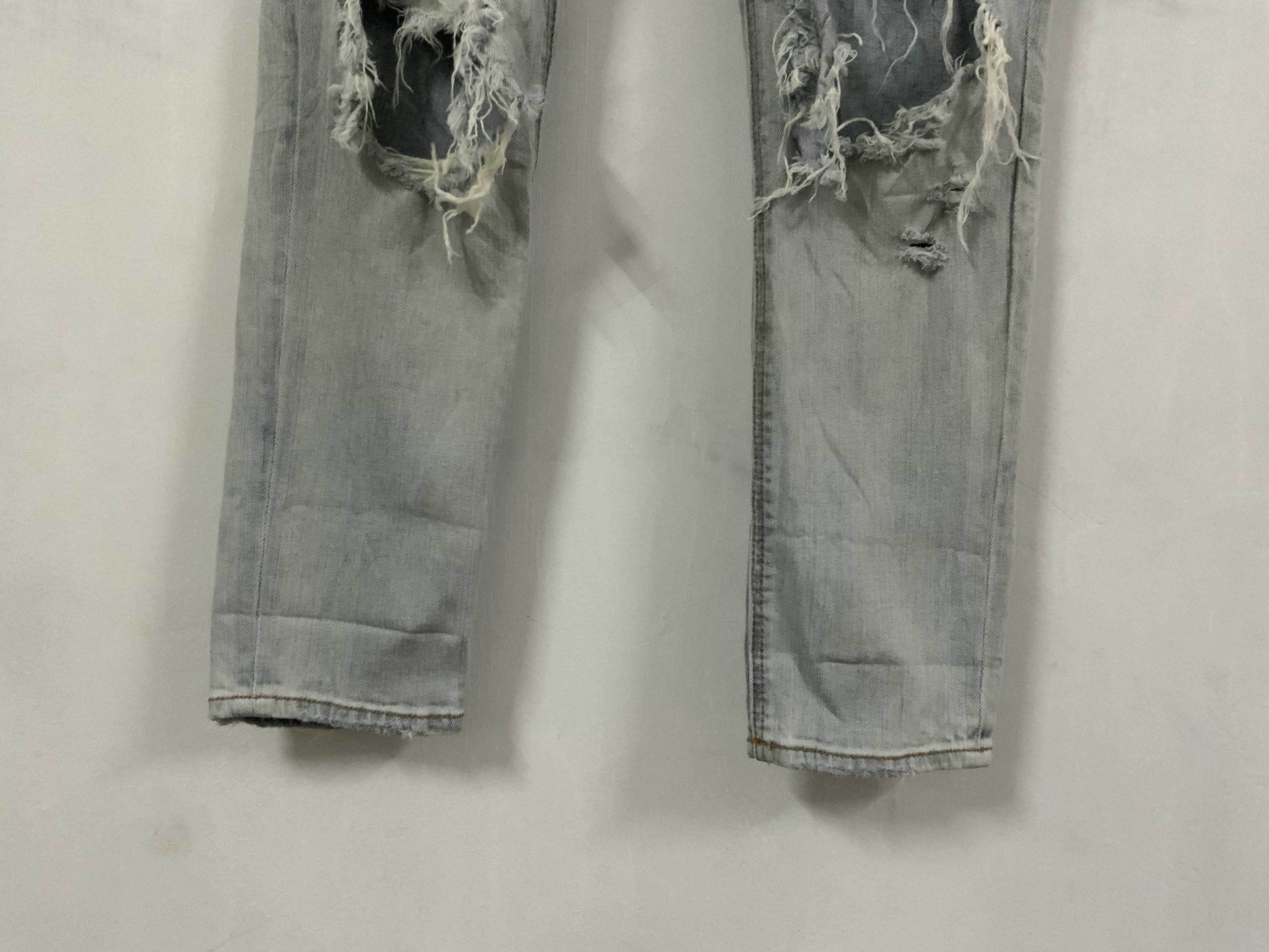 American Eagle Outfitters American Eagle Outfitters Distressed Denim Jeans Size US 30 / EU 46 - 5 Thumbnail