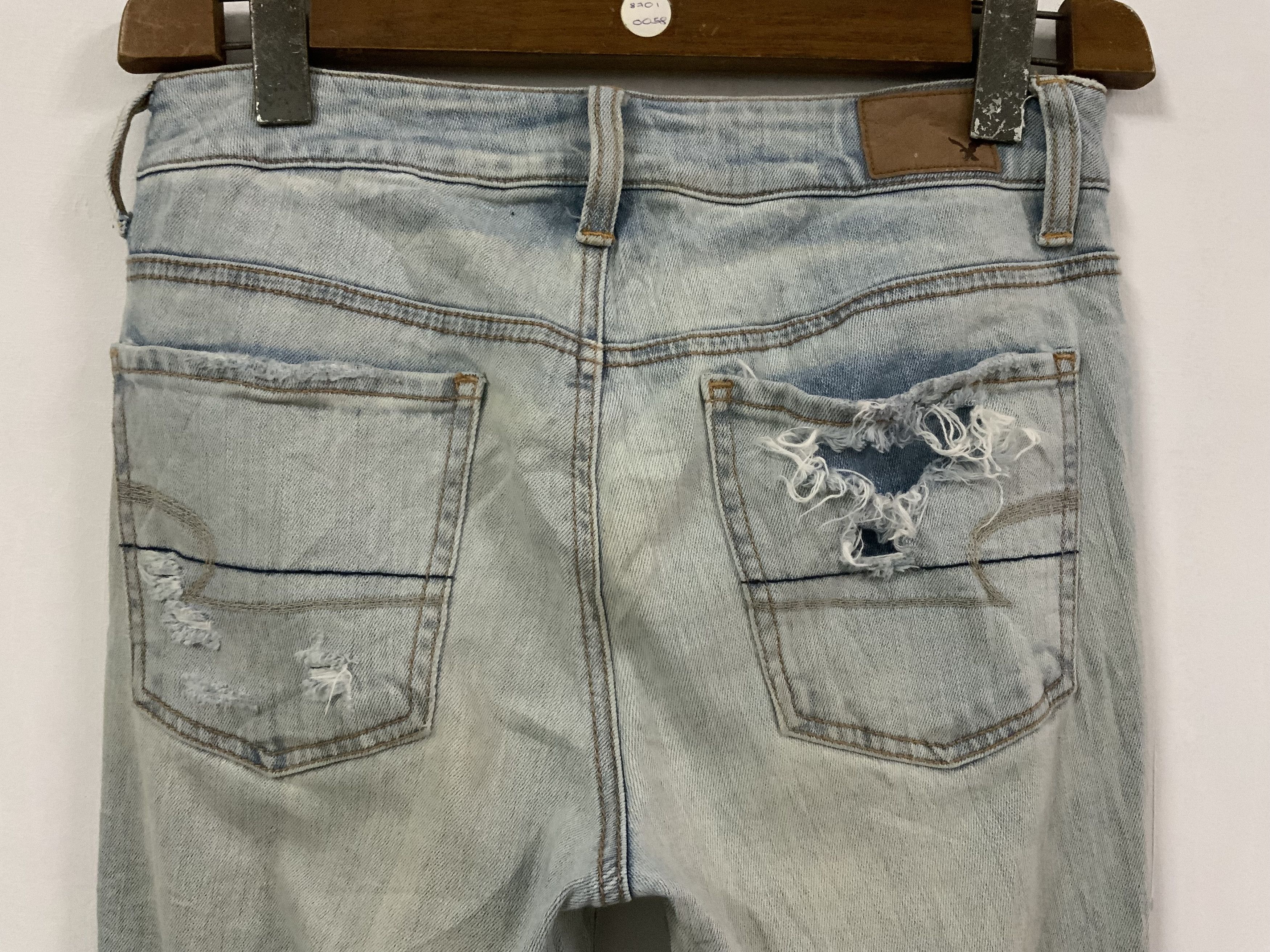 American Eagle Outfitters American Eagle Outfitters Distressed Denim Jeans Size US 30 / EU 46 - 7 Thumbnail