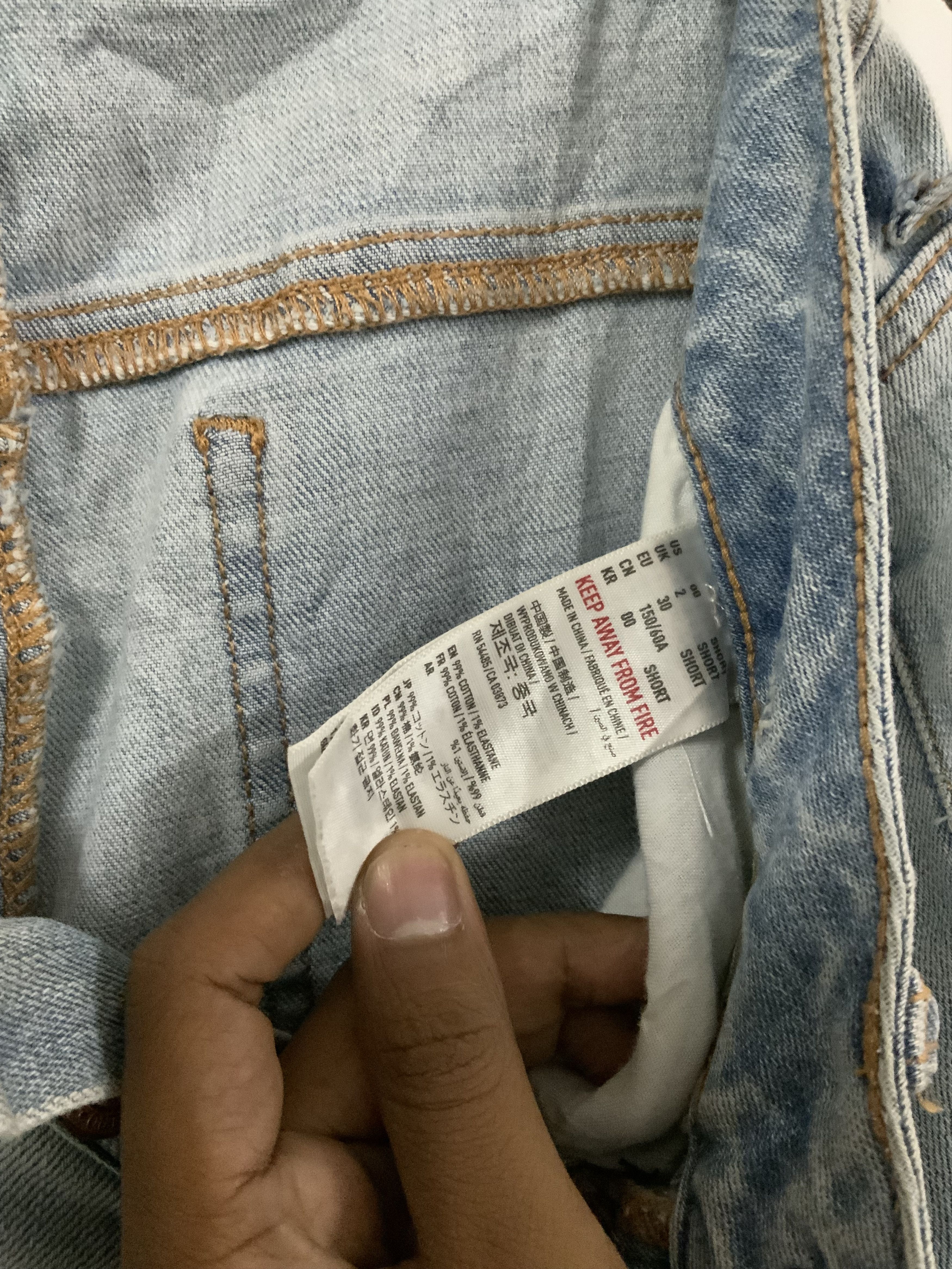 American Eagle Outfitters American Eagle Outfitters Distressed Denim Jeans Size US 30 / EU 46 - 15 Thumbnail