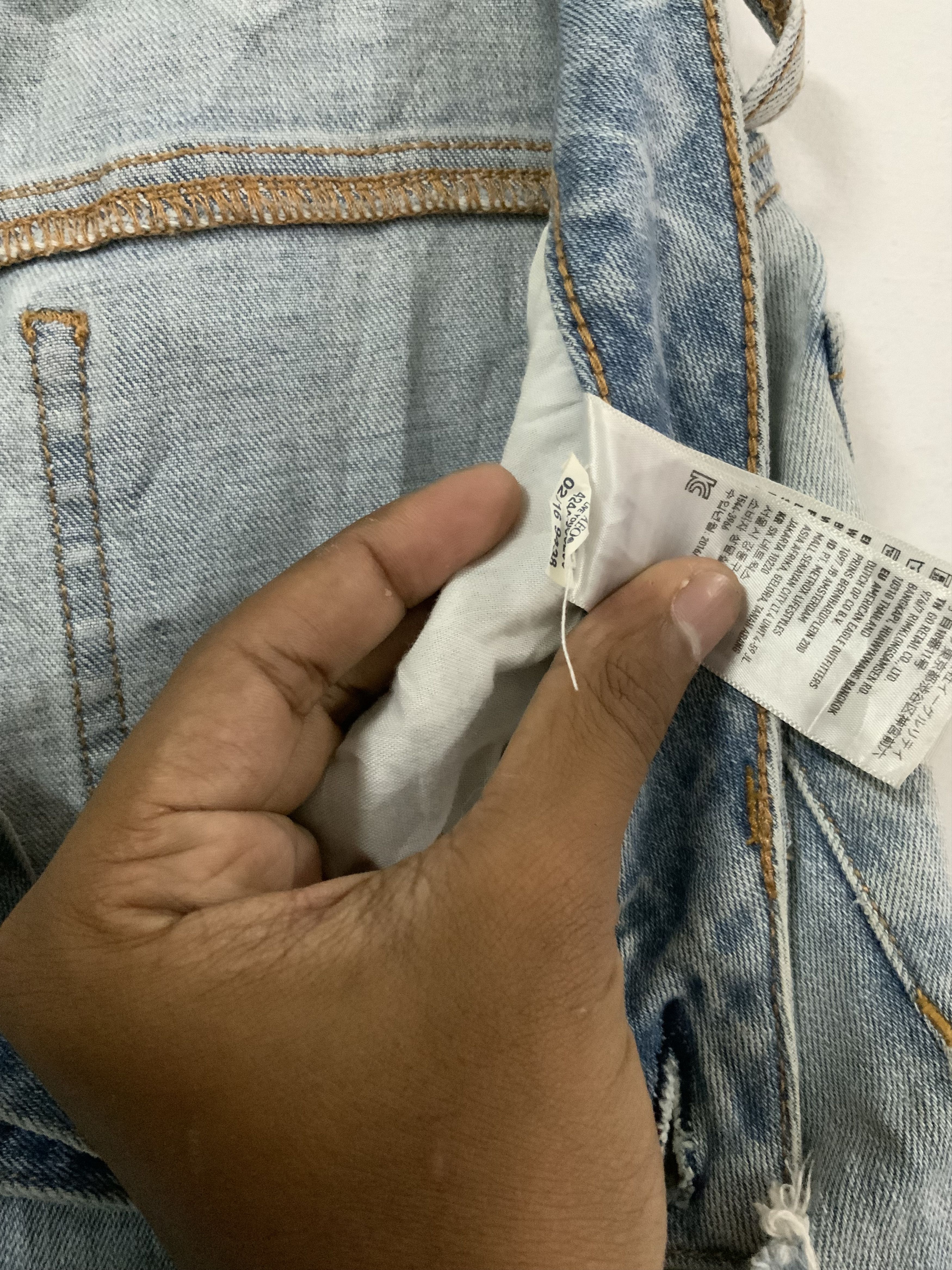 American Eagle Outfitters American Eagle Outfitters Distressed Denim Jeans Size US 30 / EU 46 - 18 Thumbnail