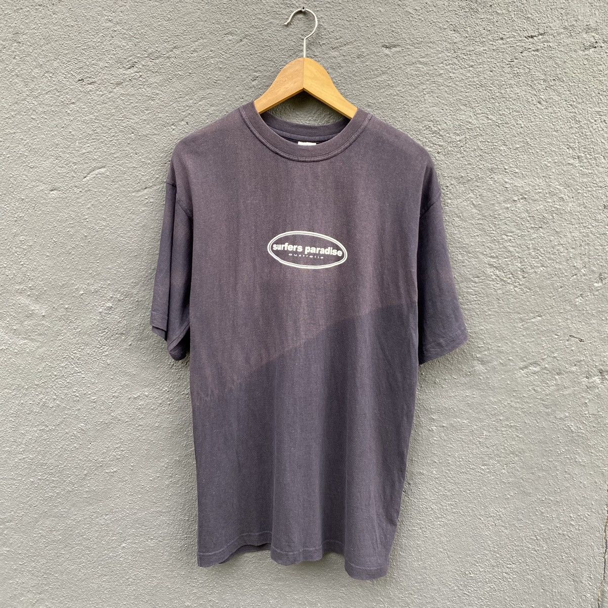 Man Made In Australia Thrashed Faded Vintage Y2K Australia Surfers ERD GRUNGE TEE Size US M / EU 48-50 / 2 - 2 Thumbnail