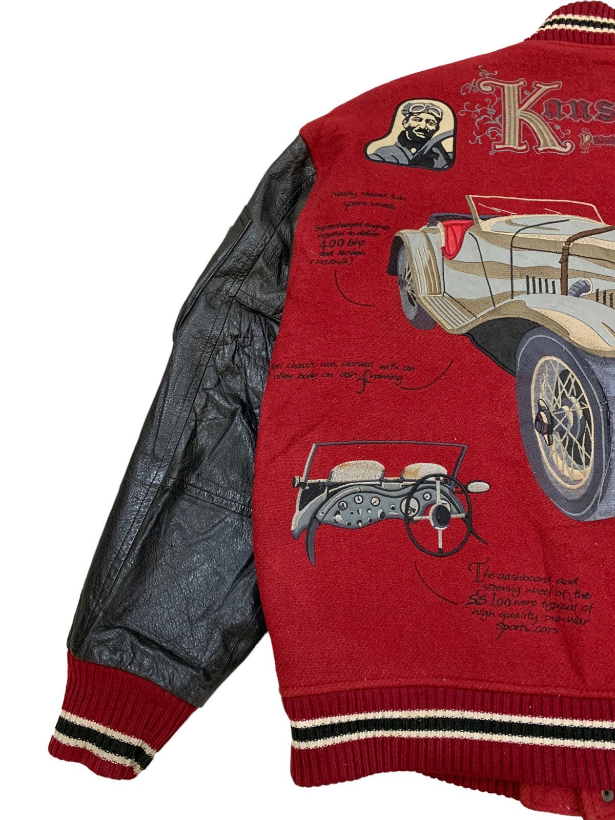 Kansai Yamamoto 🔥RARE VTG KANSAI MAN YUTAKA NISHIMURA VARSITY JACKETS Size US L / EU 52-54 / 3 - 5 Thumbnail