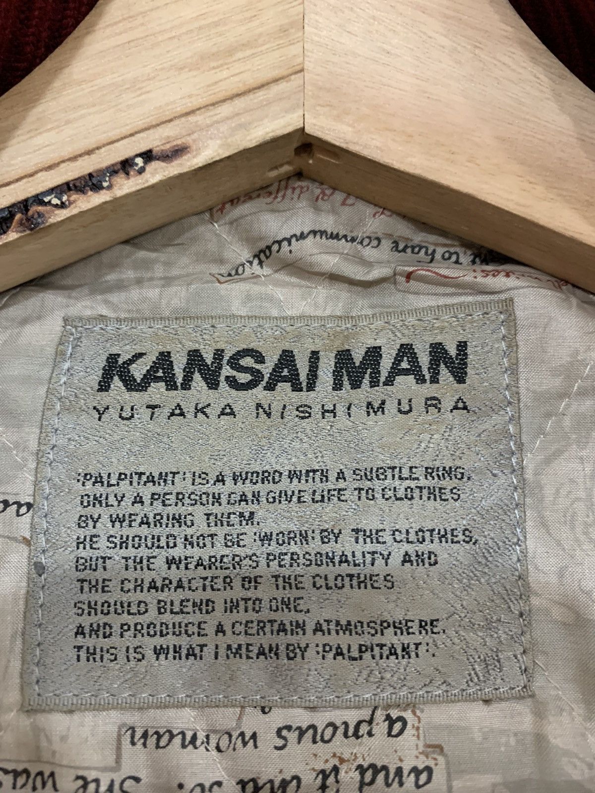 Kansai Yamamoto 🔥RARE VTG KANSAI MAN YUTAKA NISHIMURA VARSITY JACKETS Size US L / EU 52-54 / 3 - 14 Thumbnail