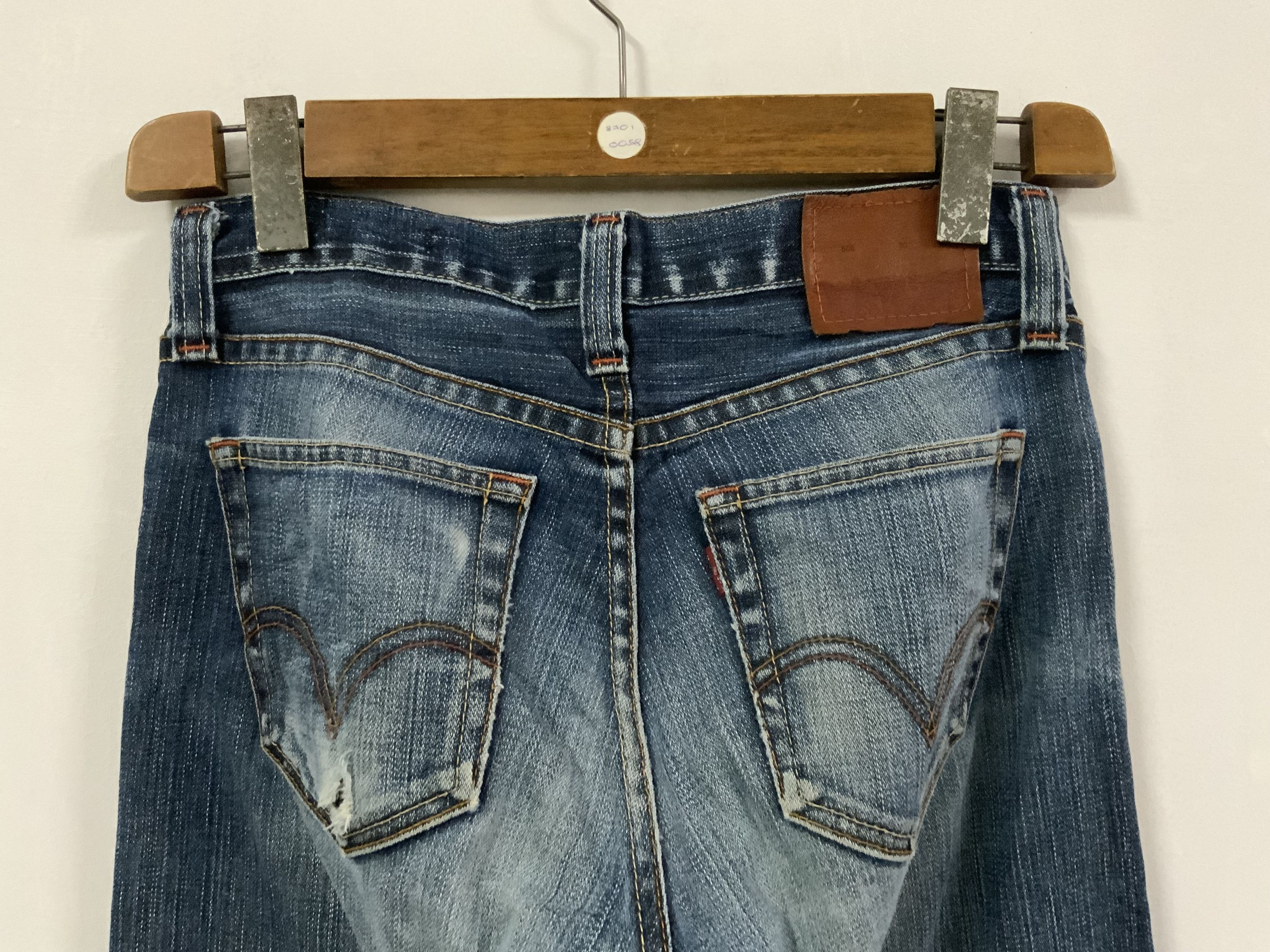 Levi's Vintage Levi’s Asid Wash Japan Made Jean Pant Size US 30 / EU 46 - 6 Thumbnail