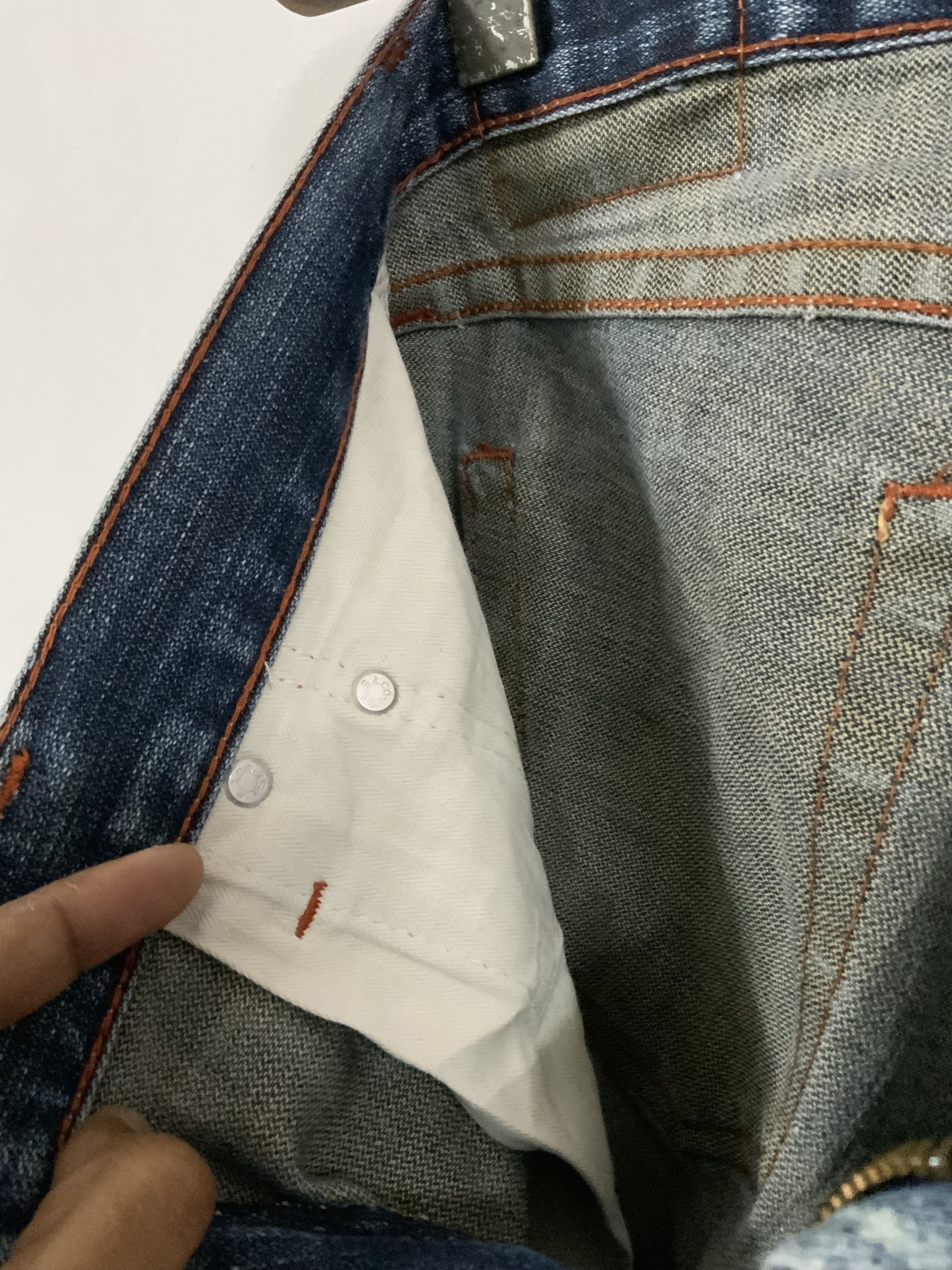 Levi's Vintage Levi’s Asid Wash Japan Made Jean Pant Size US 30 / EU 46 - 15 Thumbnail
