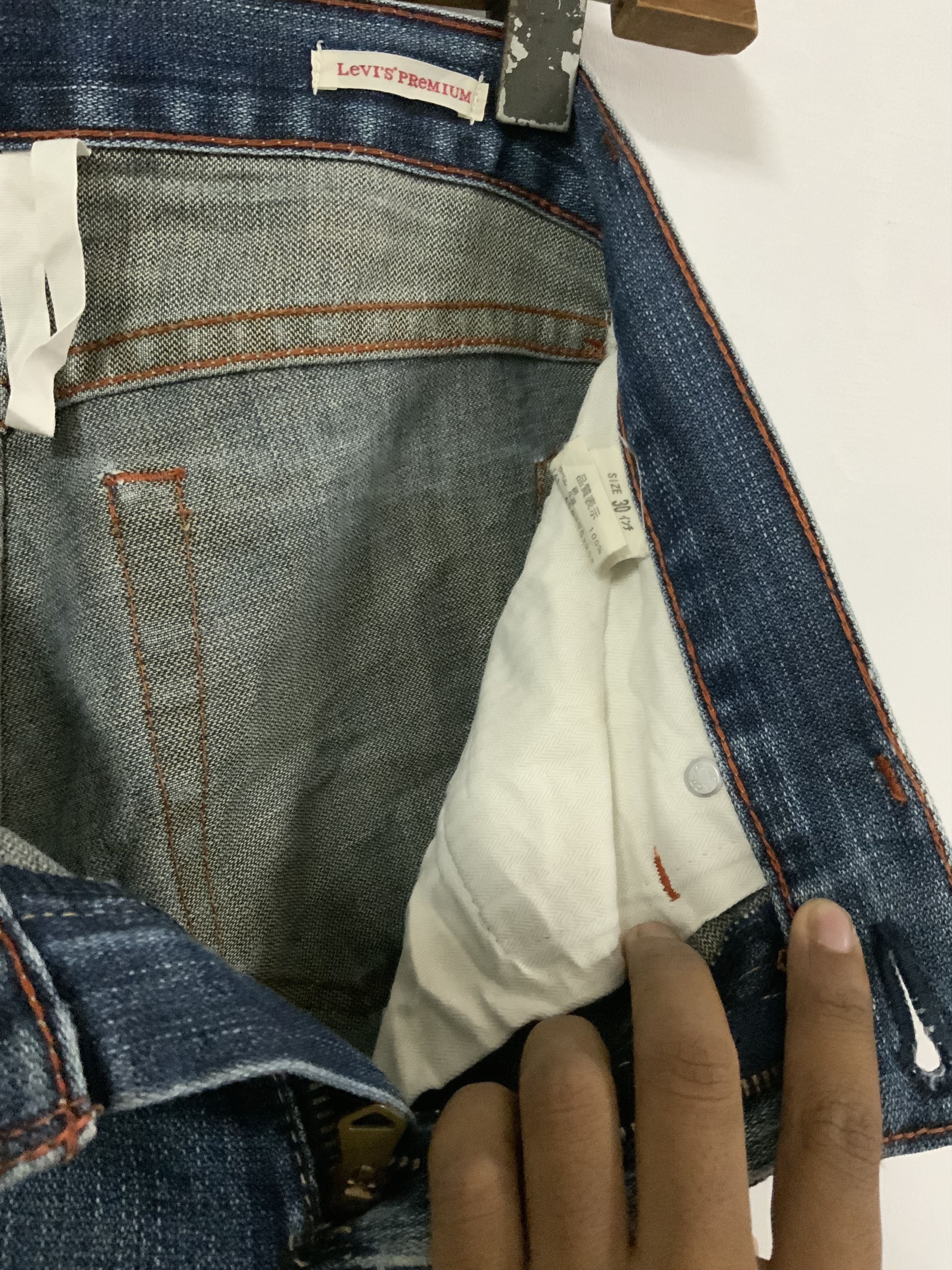 Levi's Vintage Levi’s Asid Wash Japan Made Jean Pant Size US 30 / EU 46 - 16 Thumbnail