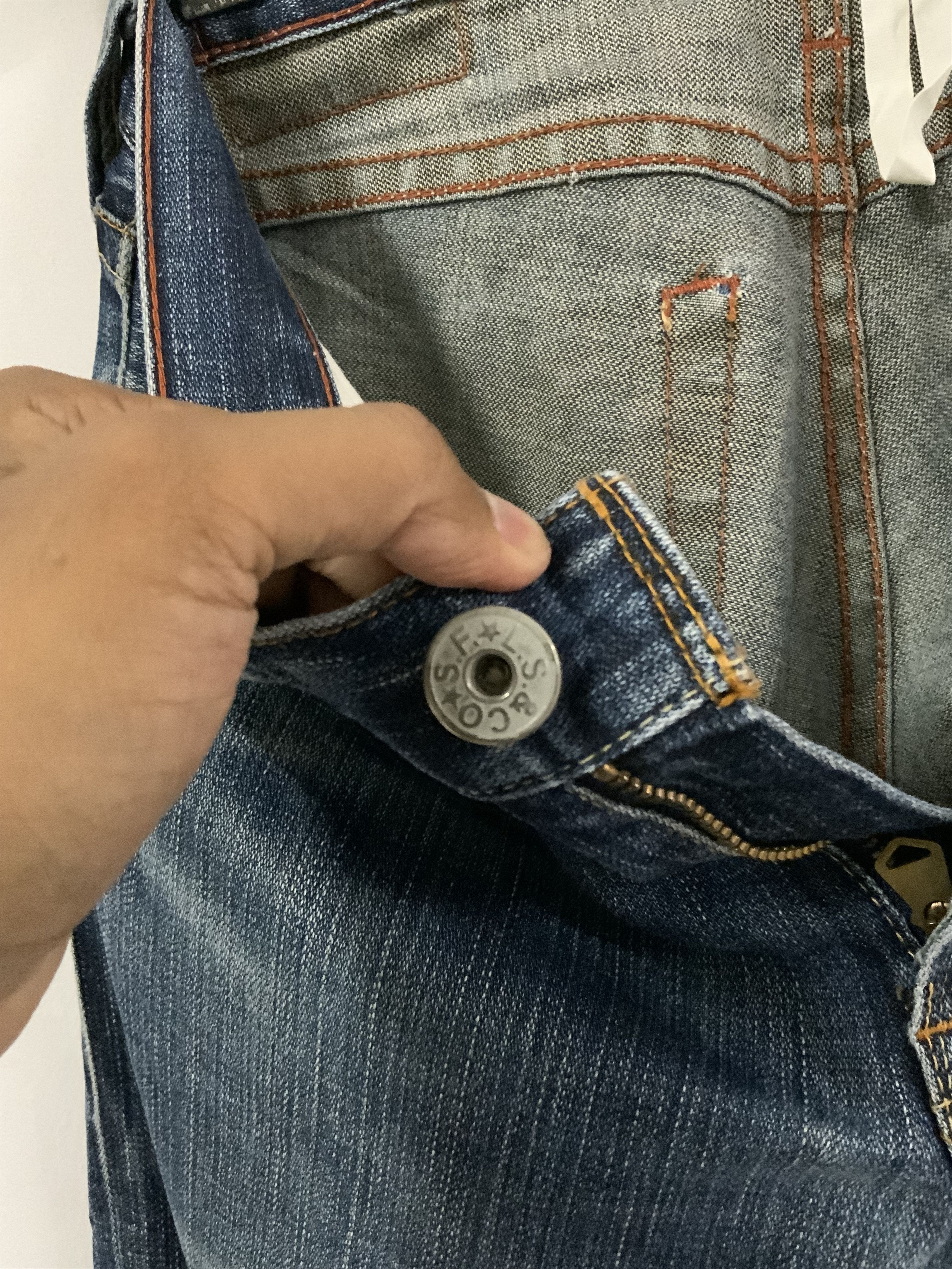 Levi's Vintage Levi’s Asid Wash Japan Made Jean Pant Size US 30 / EU 46 - 13 Thumbnail