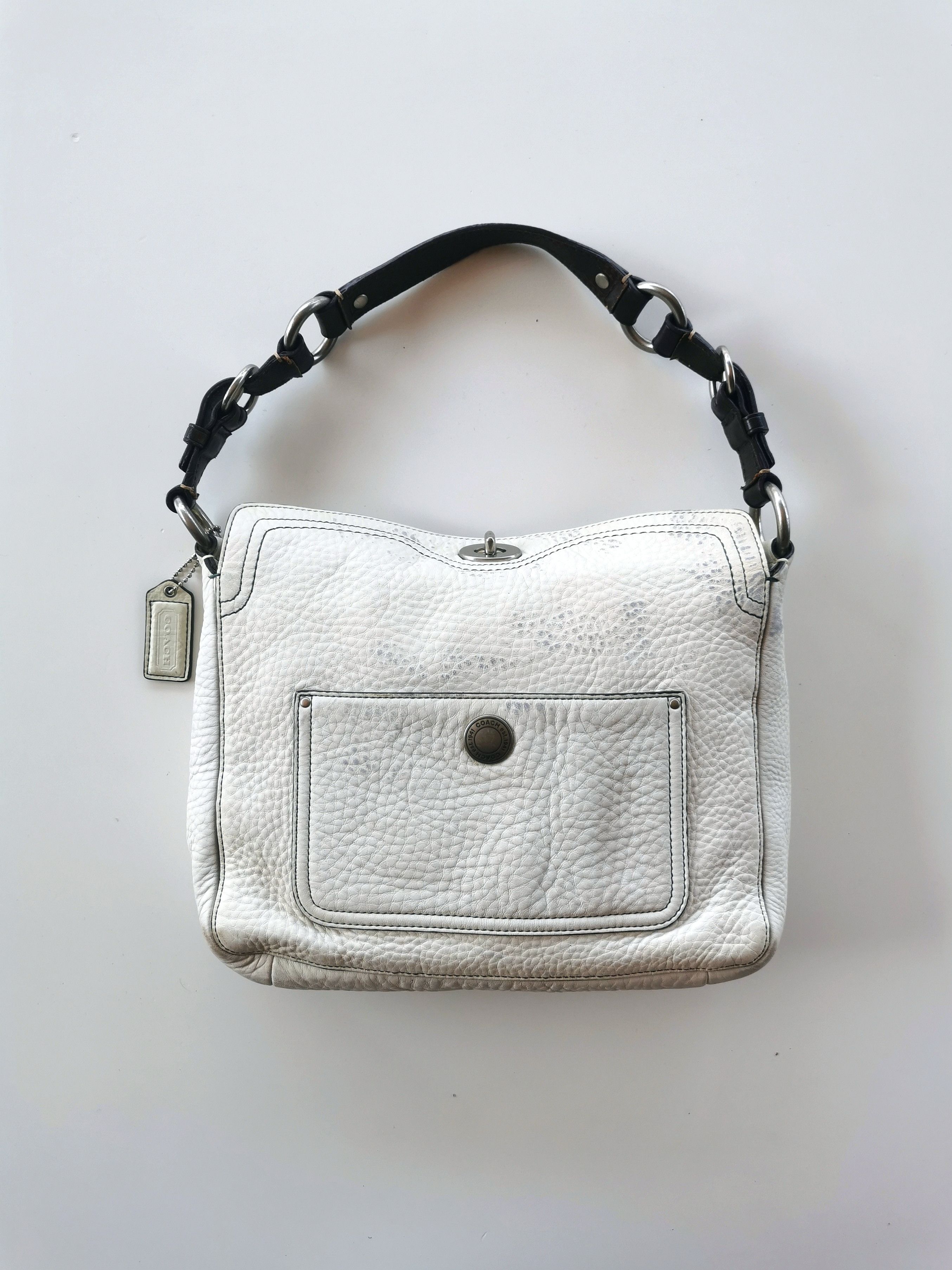 Coach Coach Full Grain Leather Handle Bag Size ONE SIZE - 3 Thumbnail