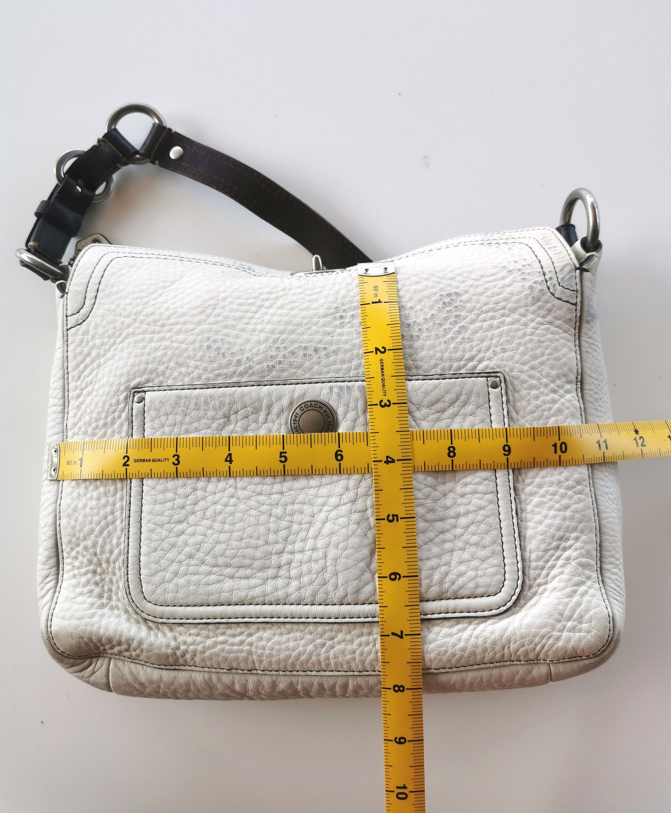 Coach Coach Full Grain Leather Handle Bag Size ONE SIZE - 11 Thumbnail