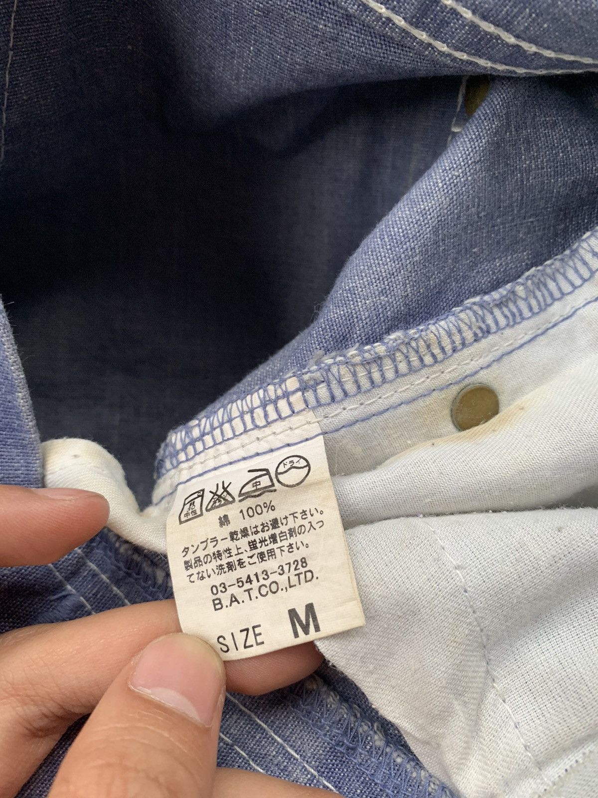 Japanese Brand × Le Grande Bleu (L.G.B.) × Vintage Guell Mustard Faded Wash Denim Size US 31 - 6 Thumbnail