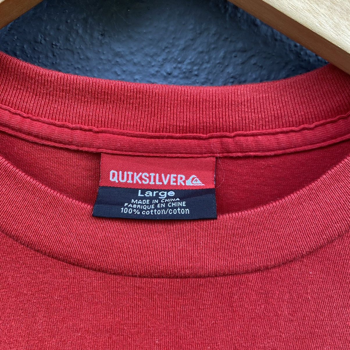 Quiksilver Thrashed Faded Vintage Y2K Quiksilver Surf ERD GRUNGE TEE Size US XL / EU 56 / 4 - 3 Thumbnail