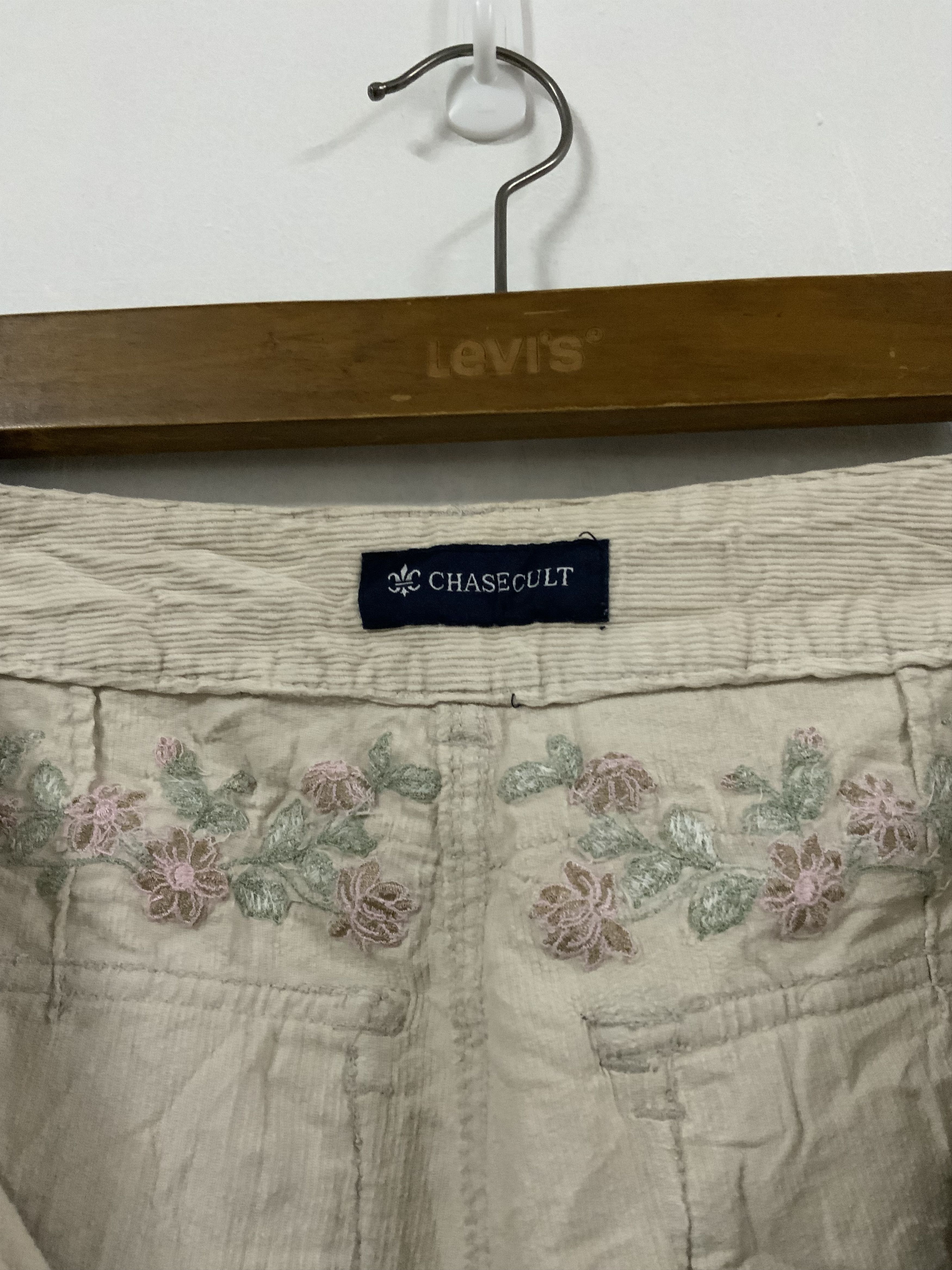 Japanese Brand Chase Cult Multipocket Bell Bottom Cargo Pant Size US 31 - 16 Thumbnail
