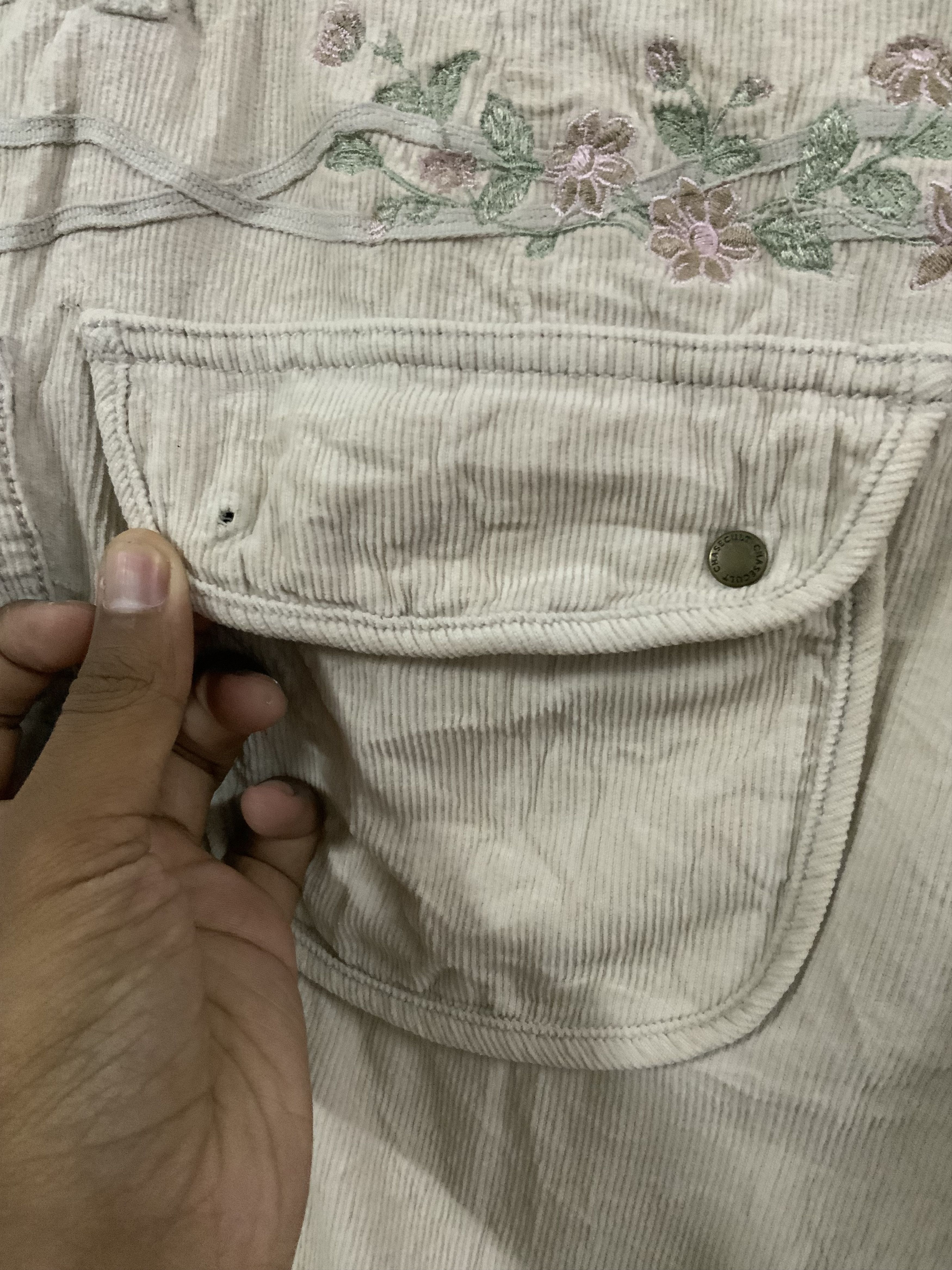 Japanese Brand Chase Cult Multipocket Bell Bottom Cargo Pant Size US 31 - 12 Thumbnail