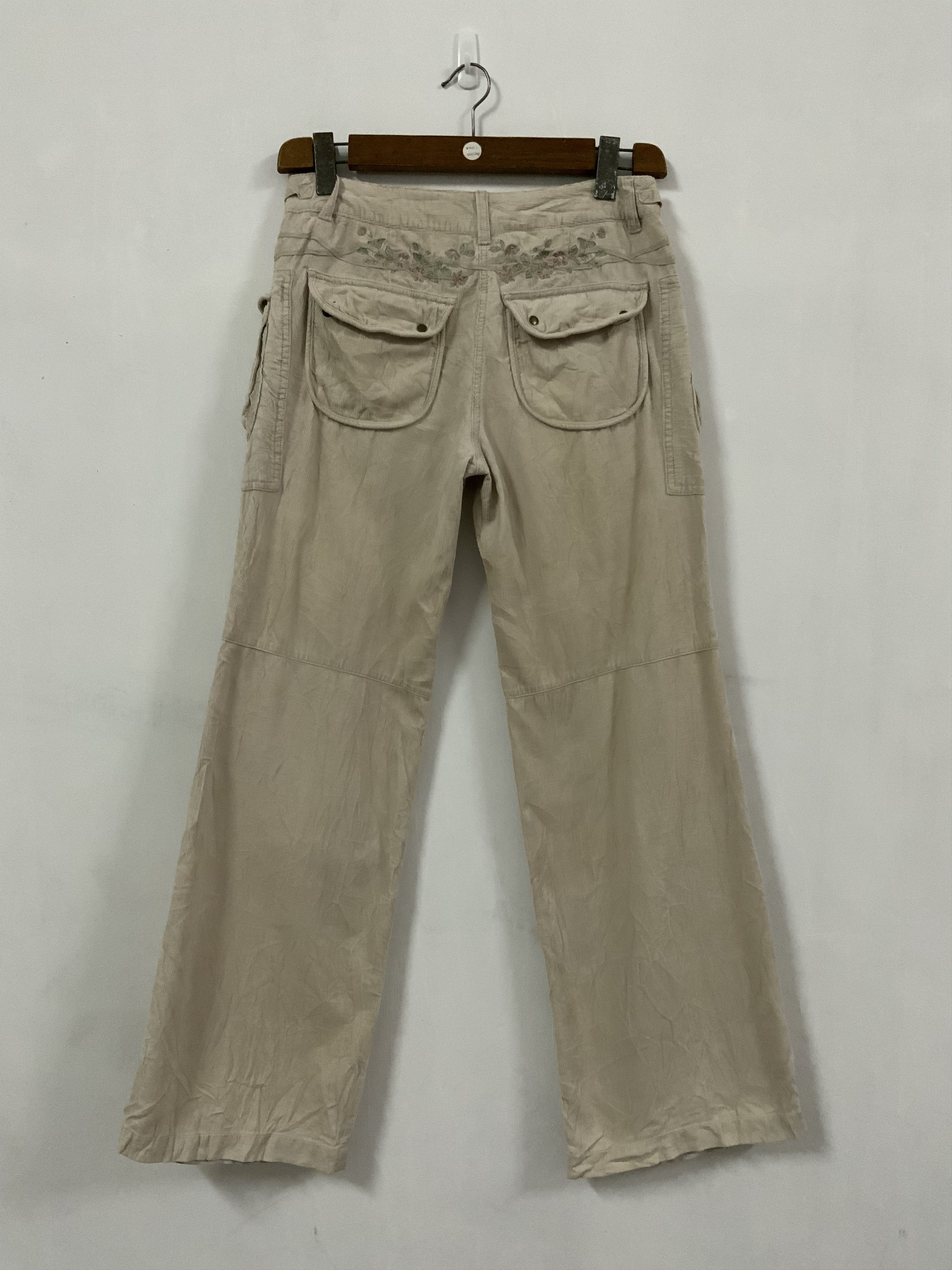 Japanese Brand Chase Cult Multipocket Bell Bottom Cargo Pant Size US 31 - 2 Thumbnail