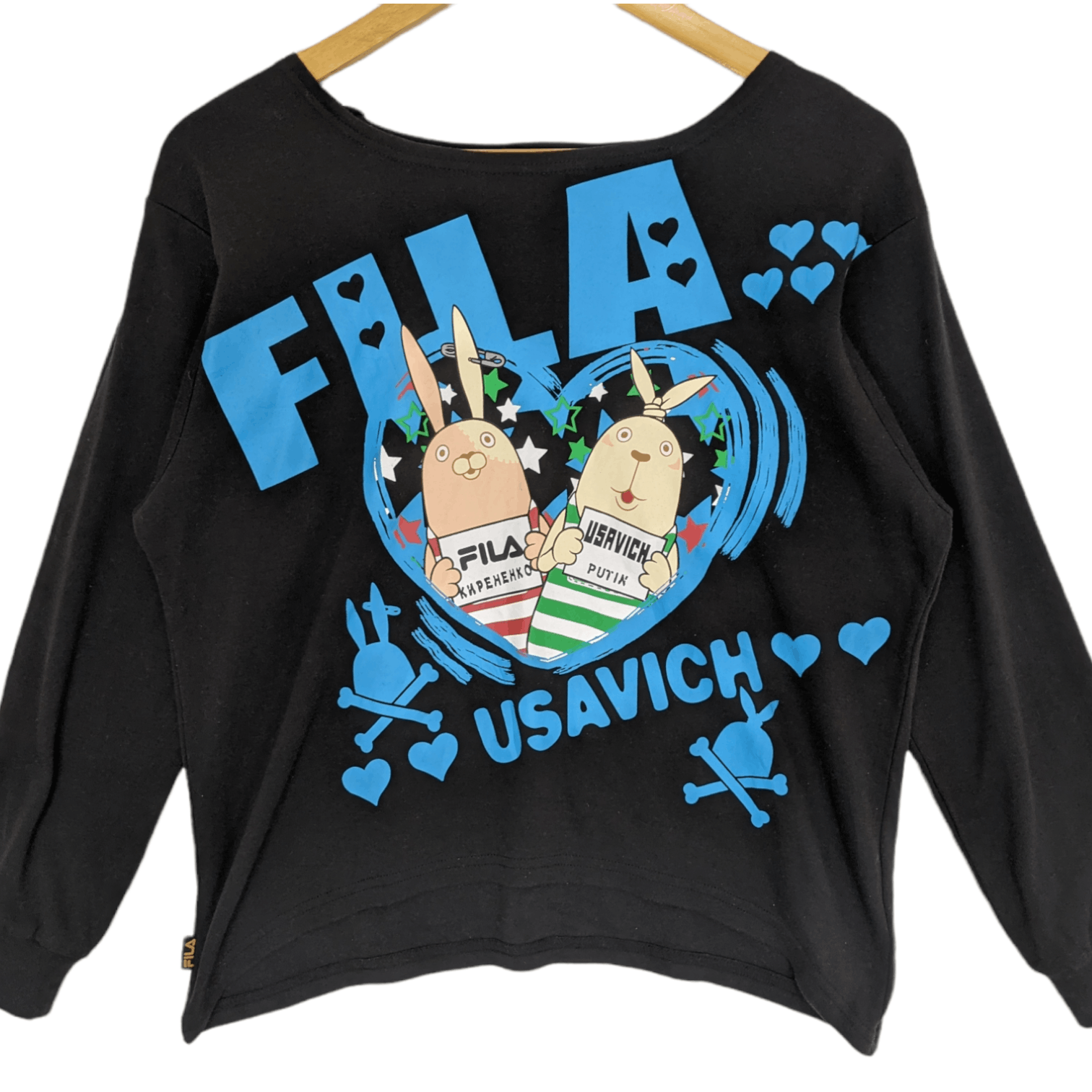 Fila FILA USAVICH Long Sleeve T-Shirt Size L / US 10 / IT 46 - 2 Thumbnail