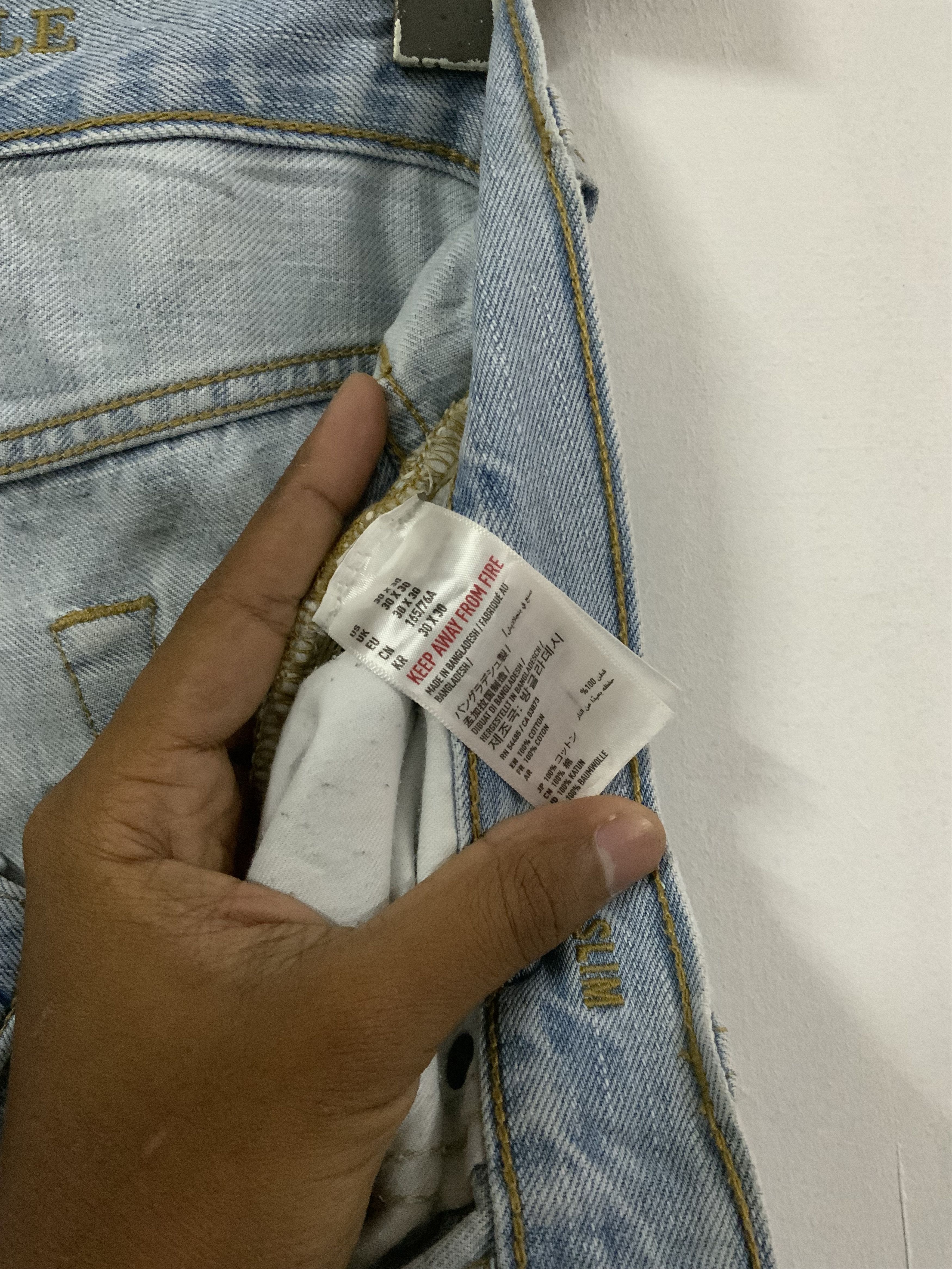 American Eagle Outfitters American Eagle Outfitter Distressed Denim Size US 32 / EU 48 - 15 Thumbnail