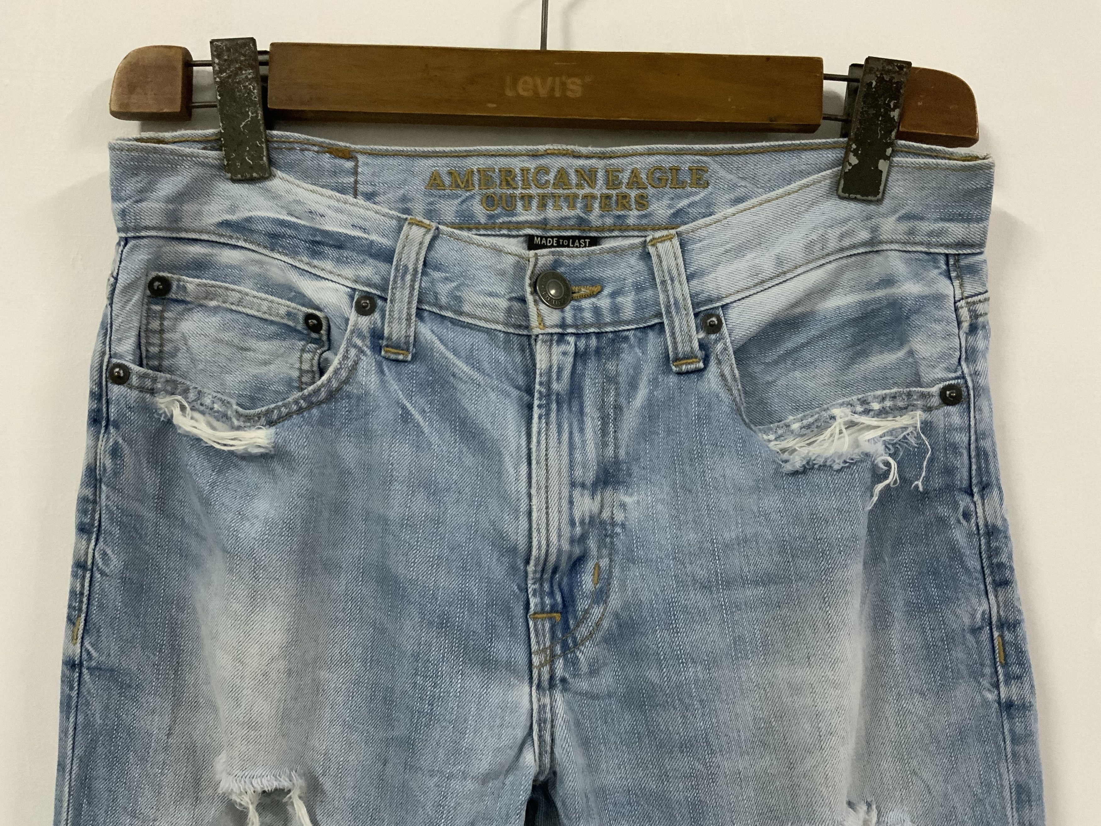 American Eagle Outfitters American Eagle Outfitter Distressed Denim Size US 32 / EU 48 - 3 Thumbnail
