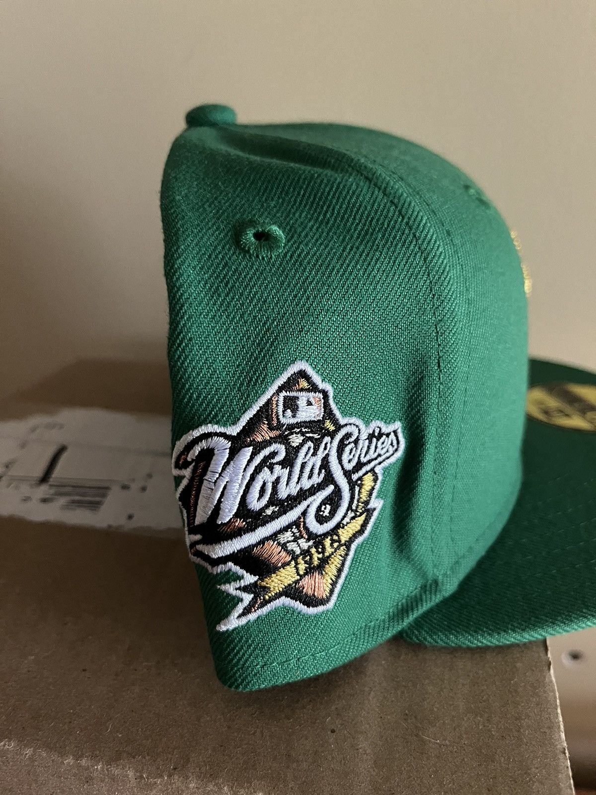 Hat Club × New Era 7 3/8 New York Yankees hat club Olympic bronze 1998 ws patch Size ONE SIZE - 3 Thumbnail