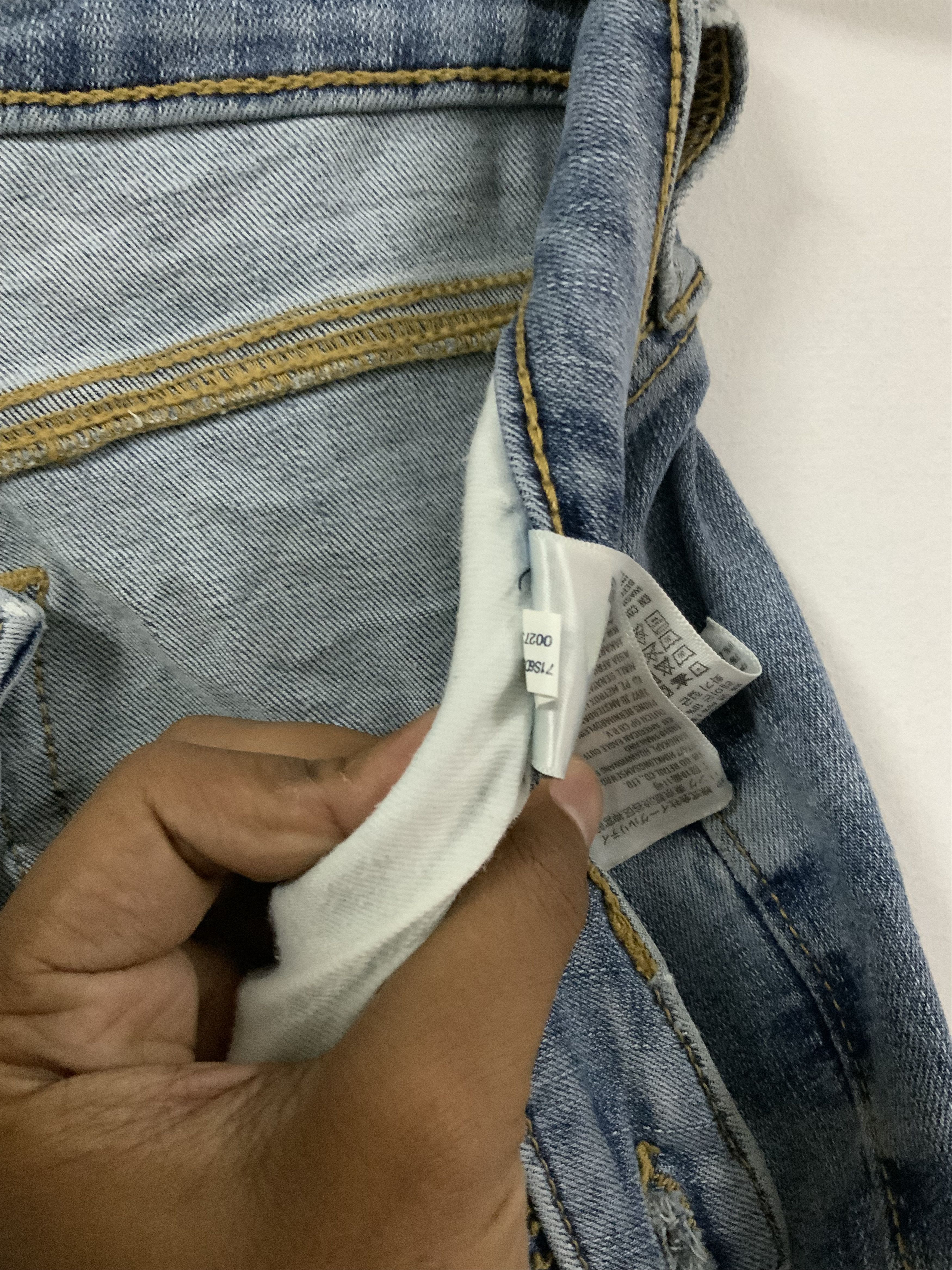 Vintage American Eagle Outfitter Distressed Super Skinny Jean Size US 30 / EU 46 - 18 Thumbnail