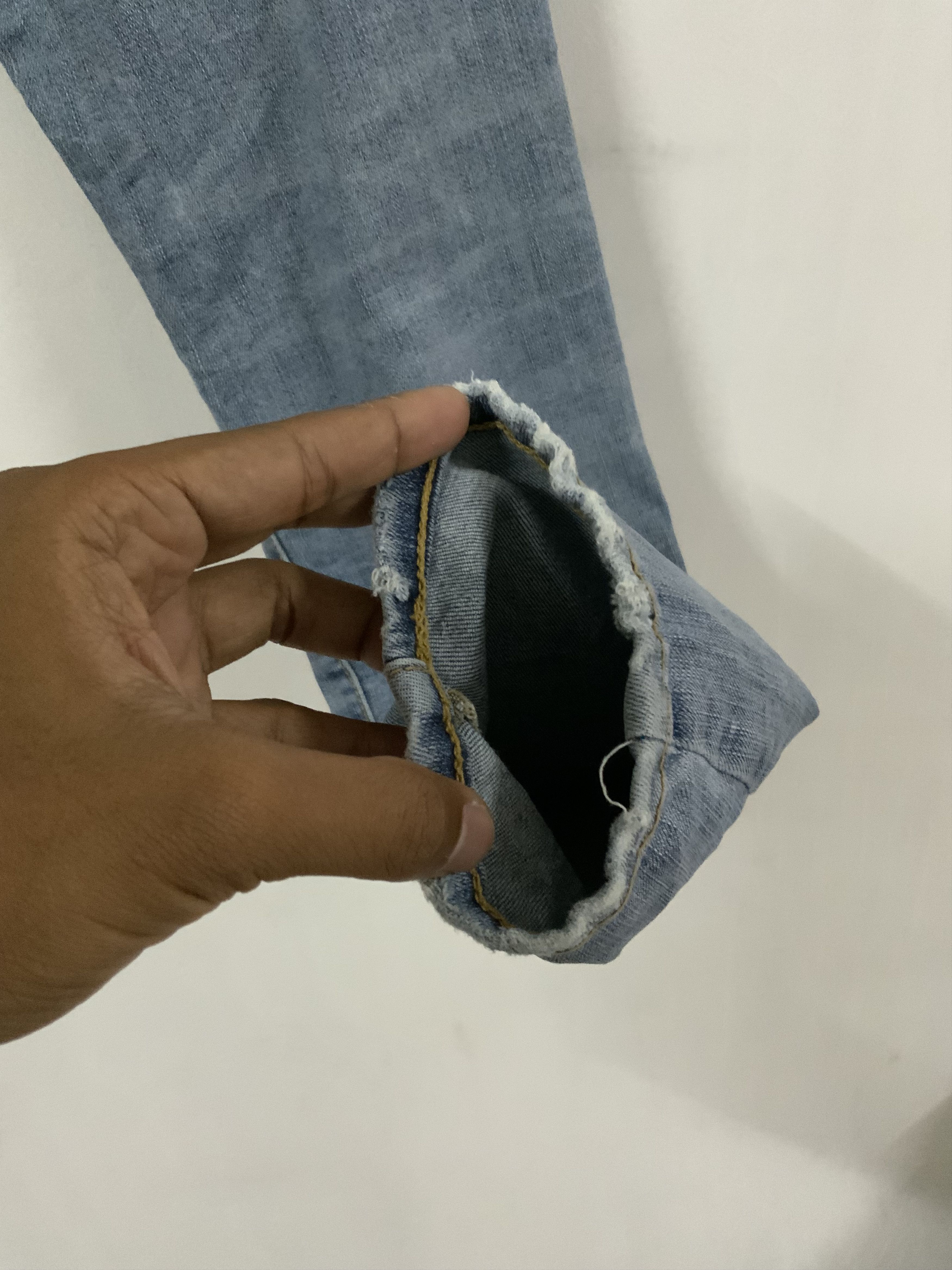 Vintage American Eagle Outfitter Distressed Super Skinny Jean Size US 30 / EU 46 - 9 Thumbnail