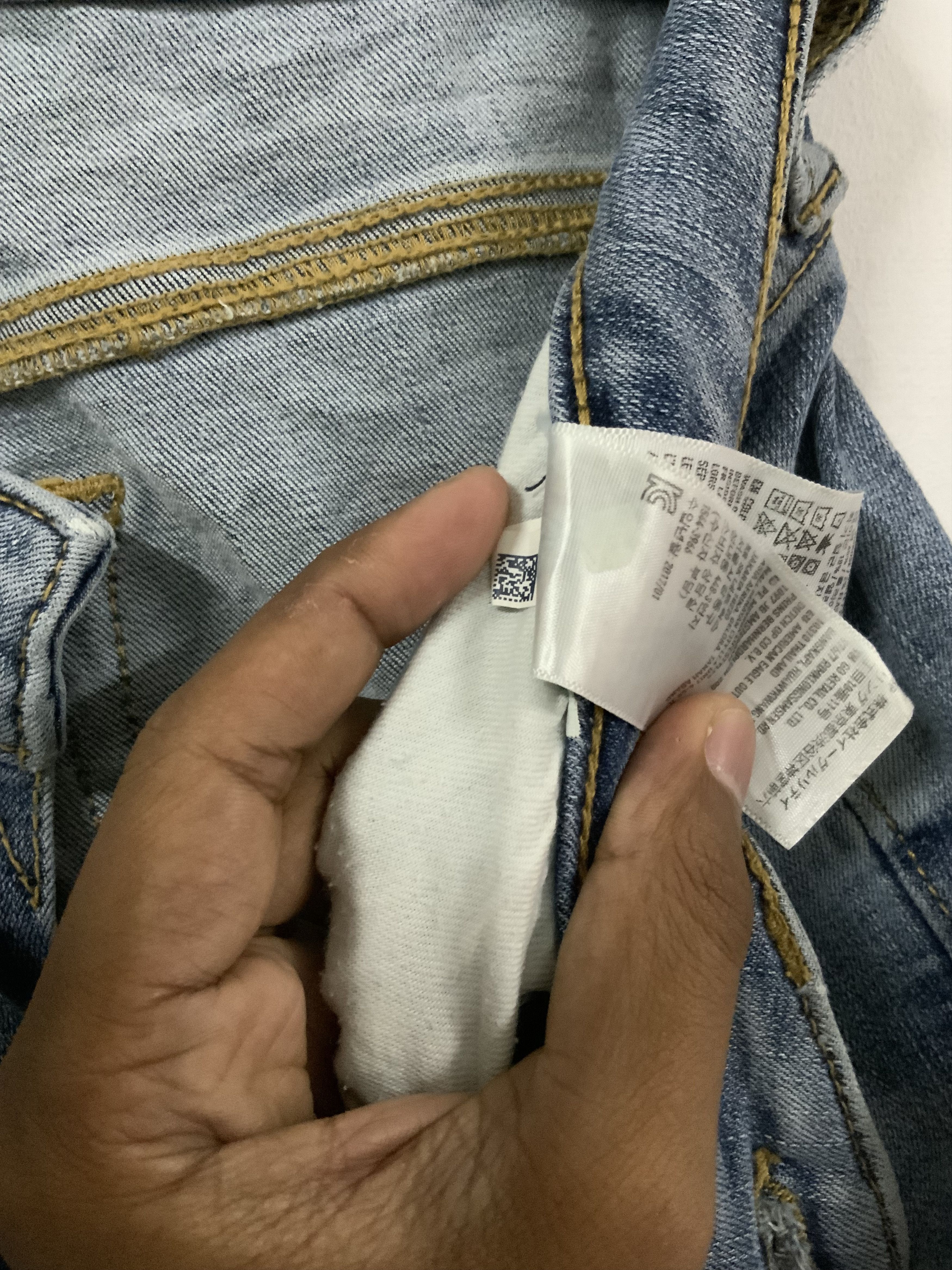 Vintage American Eagle Outfitter Distressed Super Skinny Jean Size US 30 / EU 46 - 19 Thumbnail