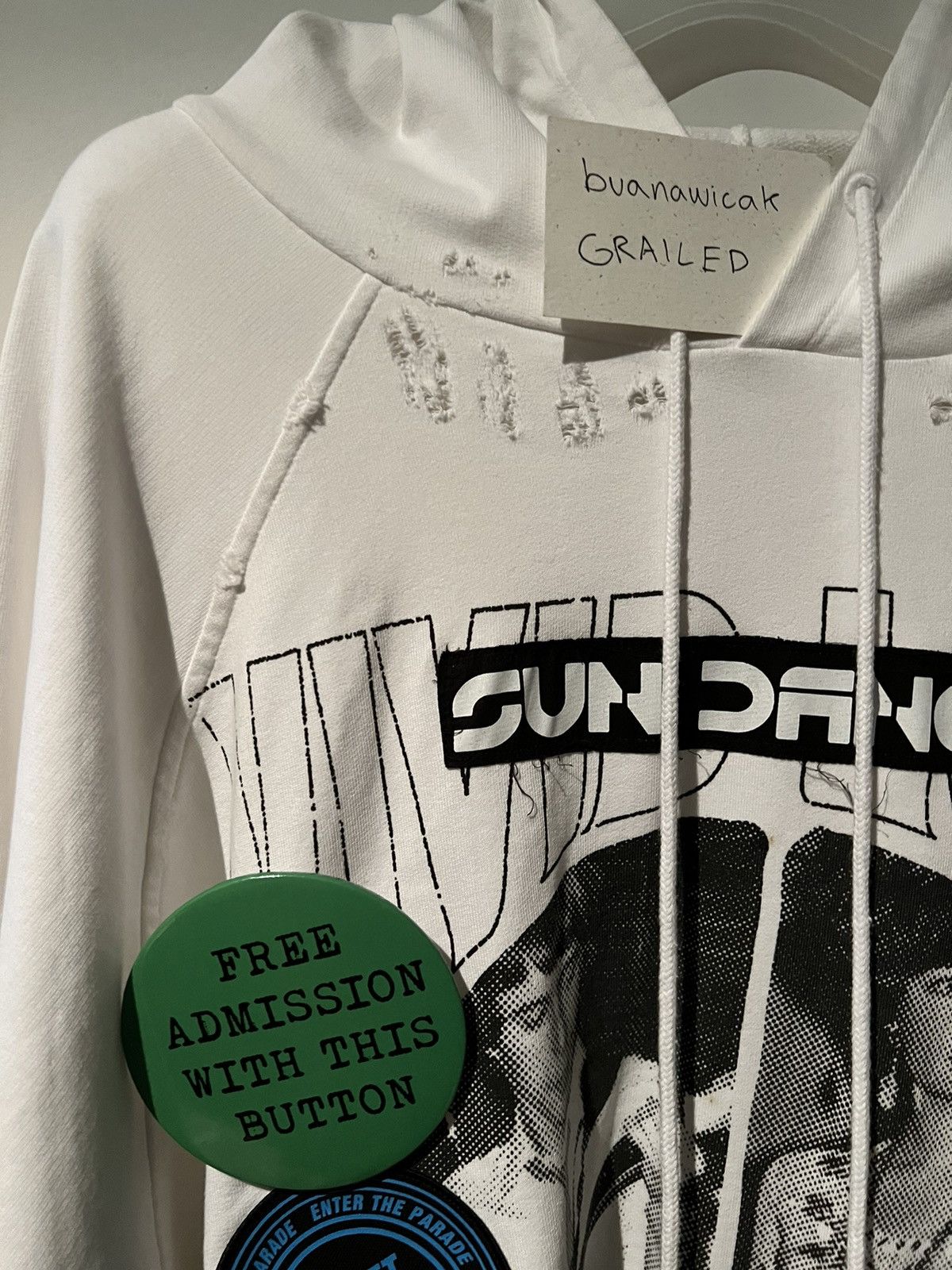 Raf Simons Raf Simons SS21 sun dance hoodie Size US XL / EU 56 / 4 - 1 Thumbnail