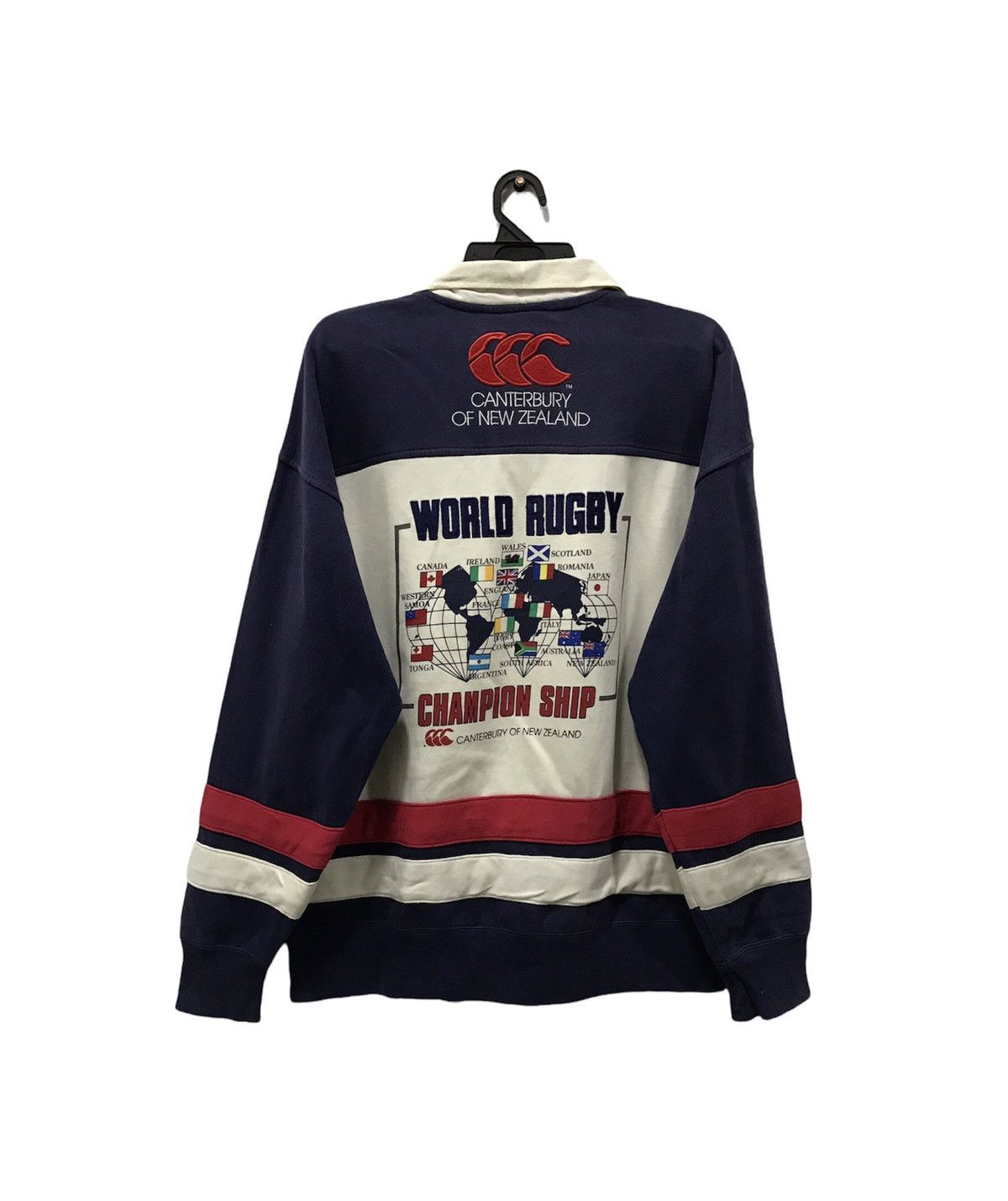 Canterbury of New Zealand CANTERBURY OF NEW ZEALAND WORLD RUGBY CHAMPION SHIP Size US XL / EU 56 / 4 - 2 Thumbnail