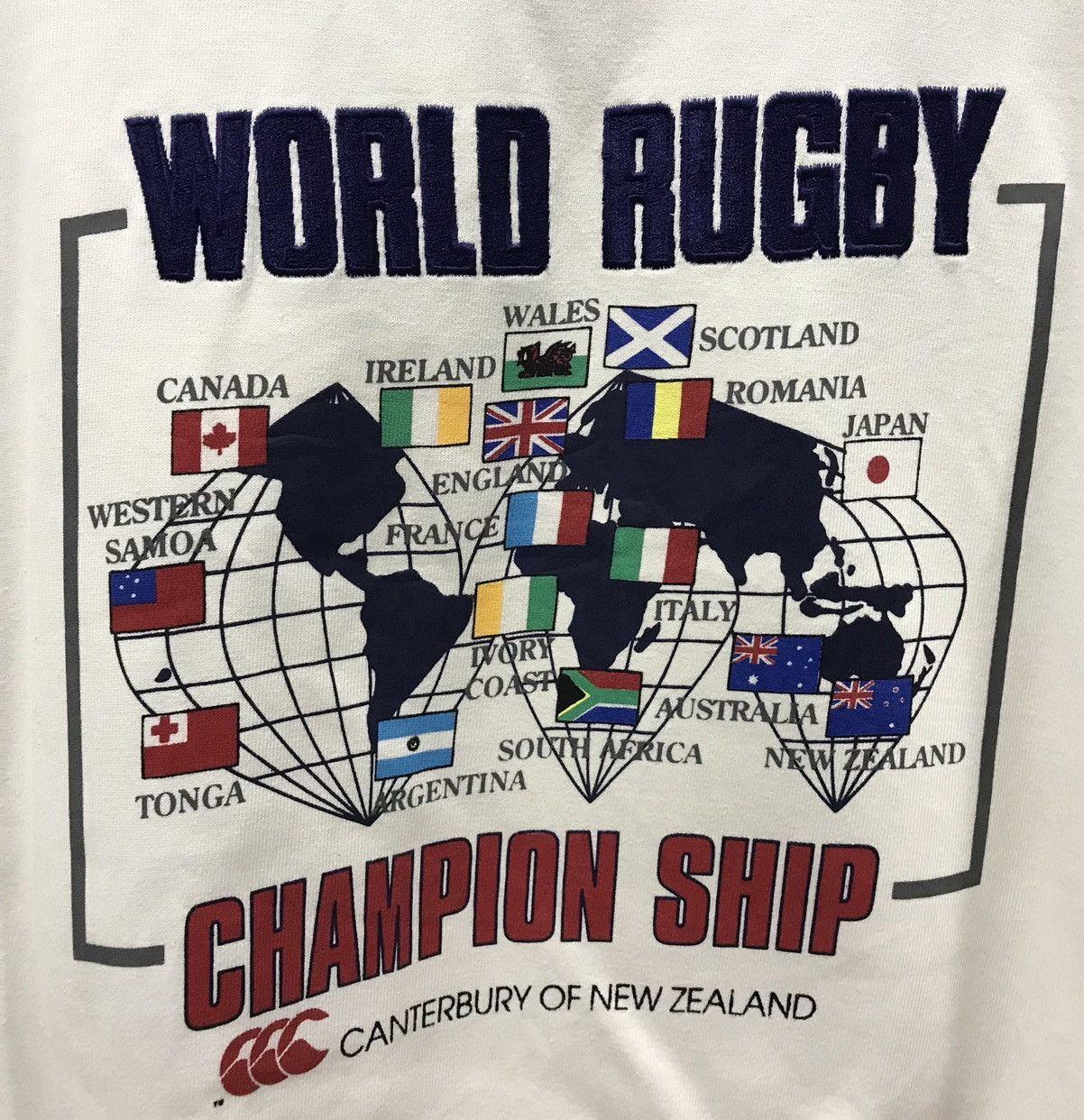 Canterbury of New Zealand CANTERBURY OF NEW ZEALAND WORLD RUGBY CHAMPION SHIP Size US XL / EU 56 / 4 - 8 Thumbnail