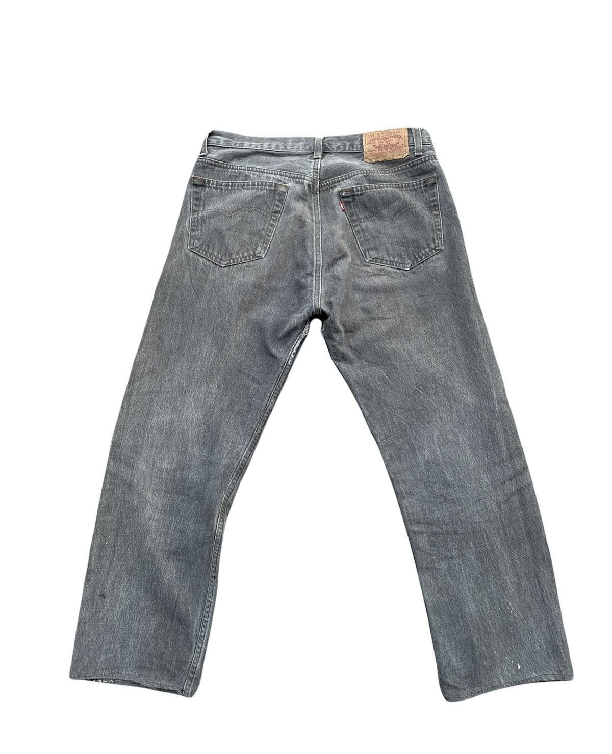 Levi's Levi’s 501 e Vintage 1999 Usa Aging Faded Wash Size US 33 - 10 Thumbnail