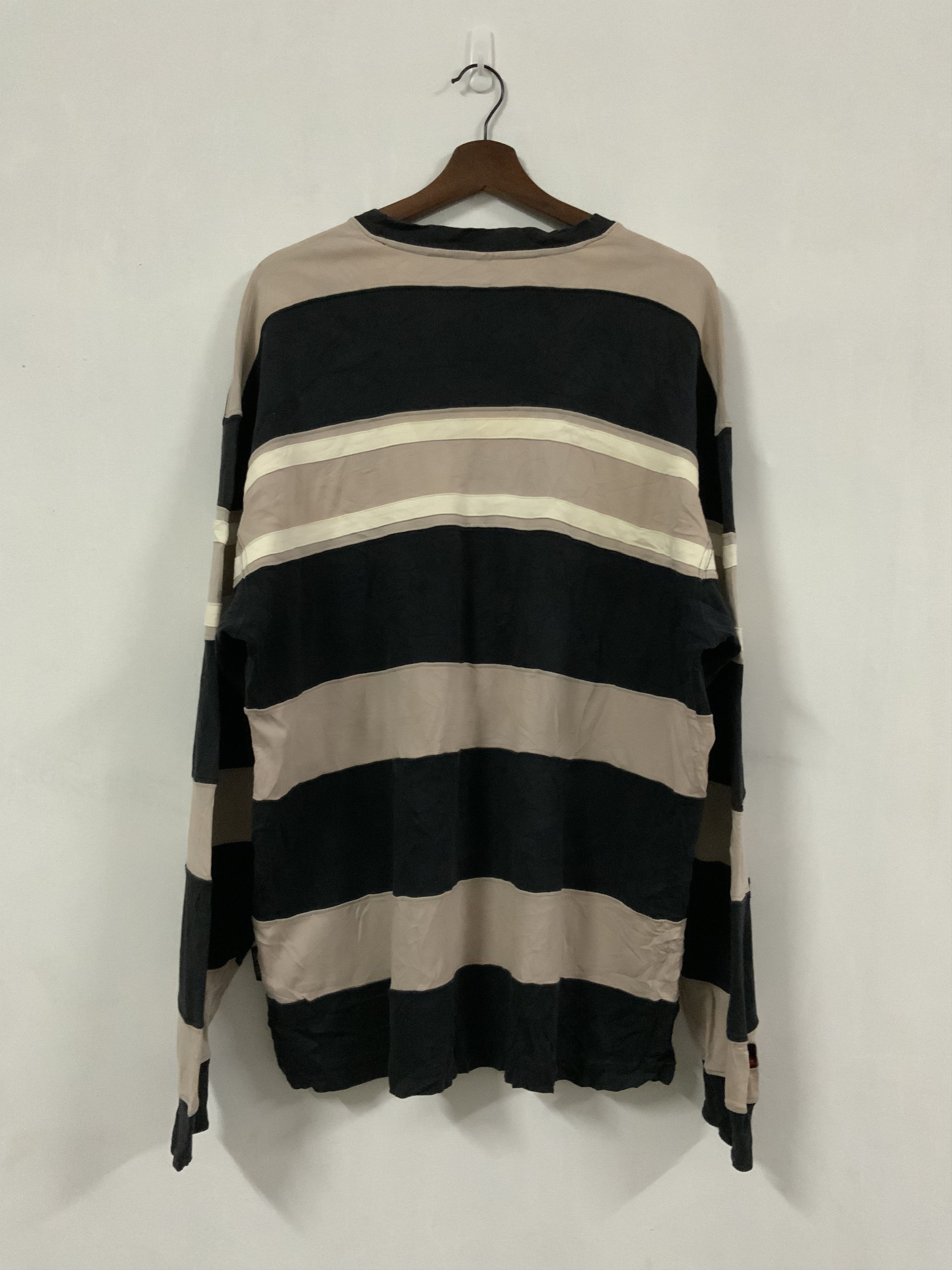 Fubu Fubu XL Striped Long Sleeve T-Shirt Size US XL / EU 56 / 4 - 2 Thumbnail