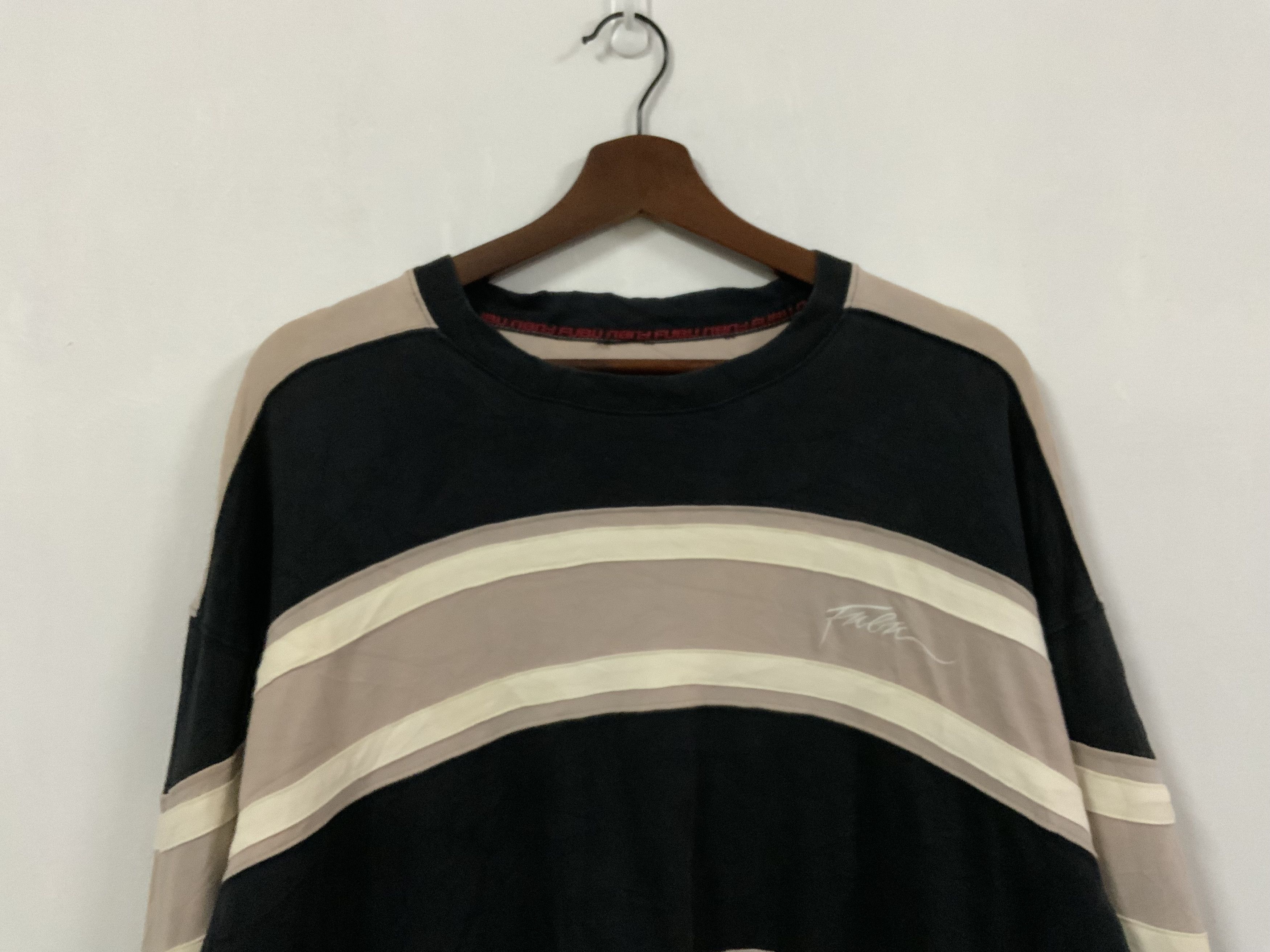 Fubu Fubu XL Striped Long Sleeve T-Shirt Size US XL / EU 56 / 4 - 4 Thumbnail