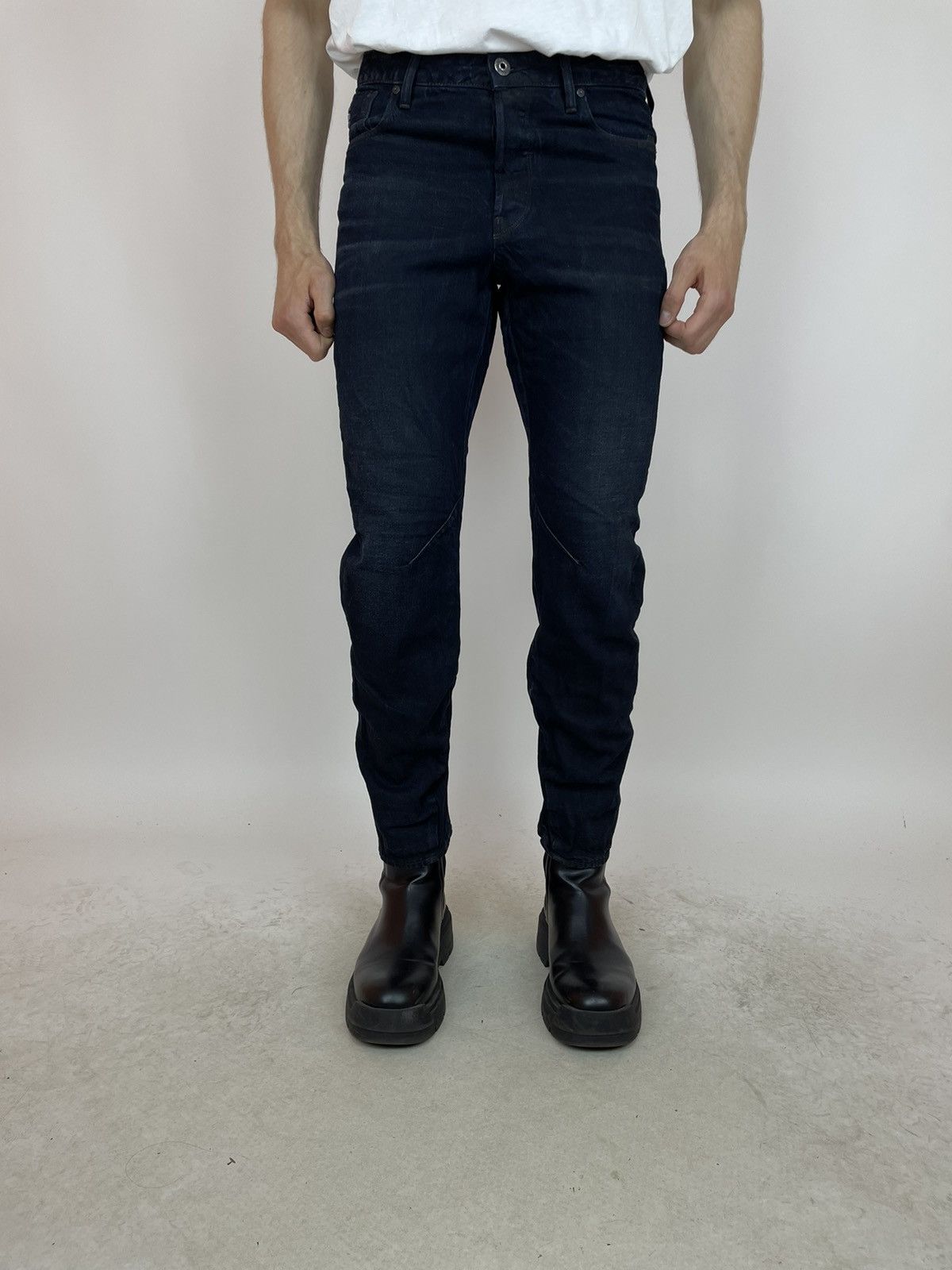 G-Star G-star RAW ARC 3D Relaxed Tapered Jeans 29x32 Size US 29 - 2 Thumbnail