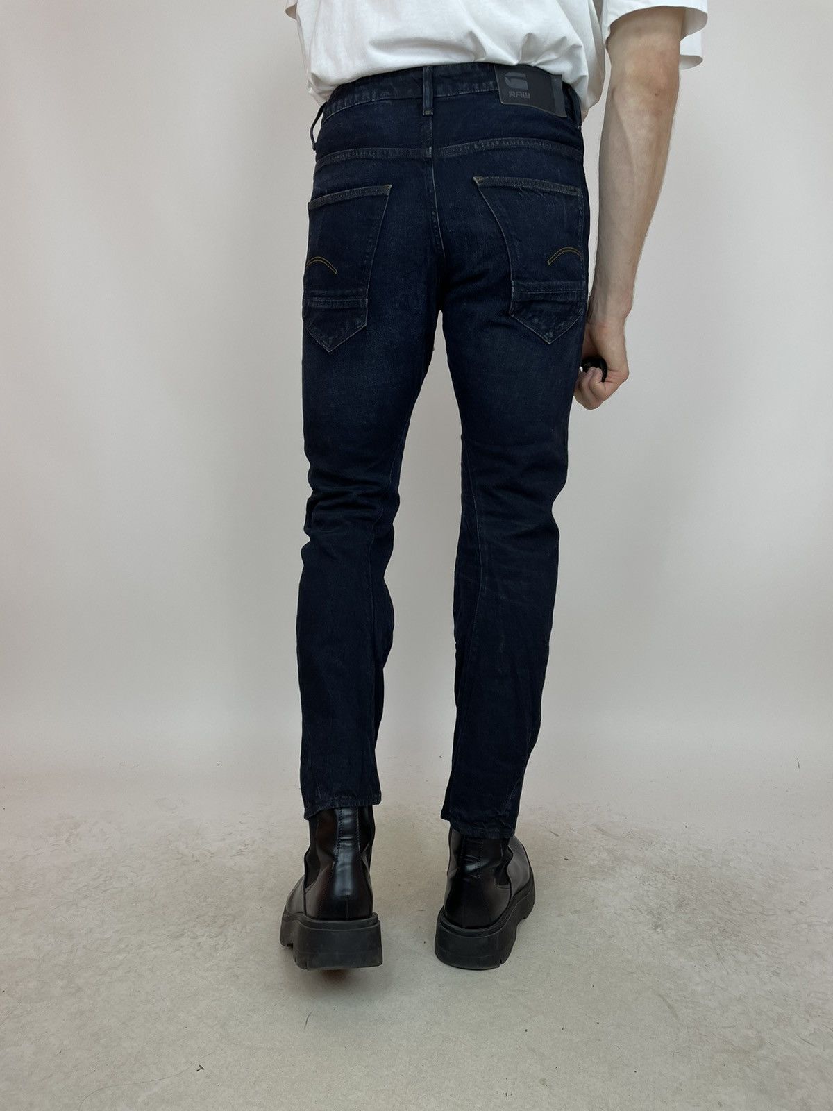 G-Star G-star RAW ARC 3D Relaxed Tapered Jeans 29x32 Size US 29 - 12 Thumbnail