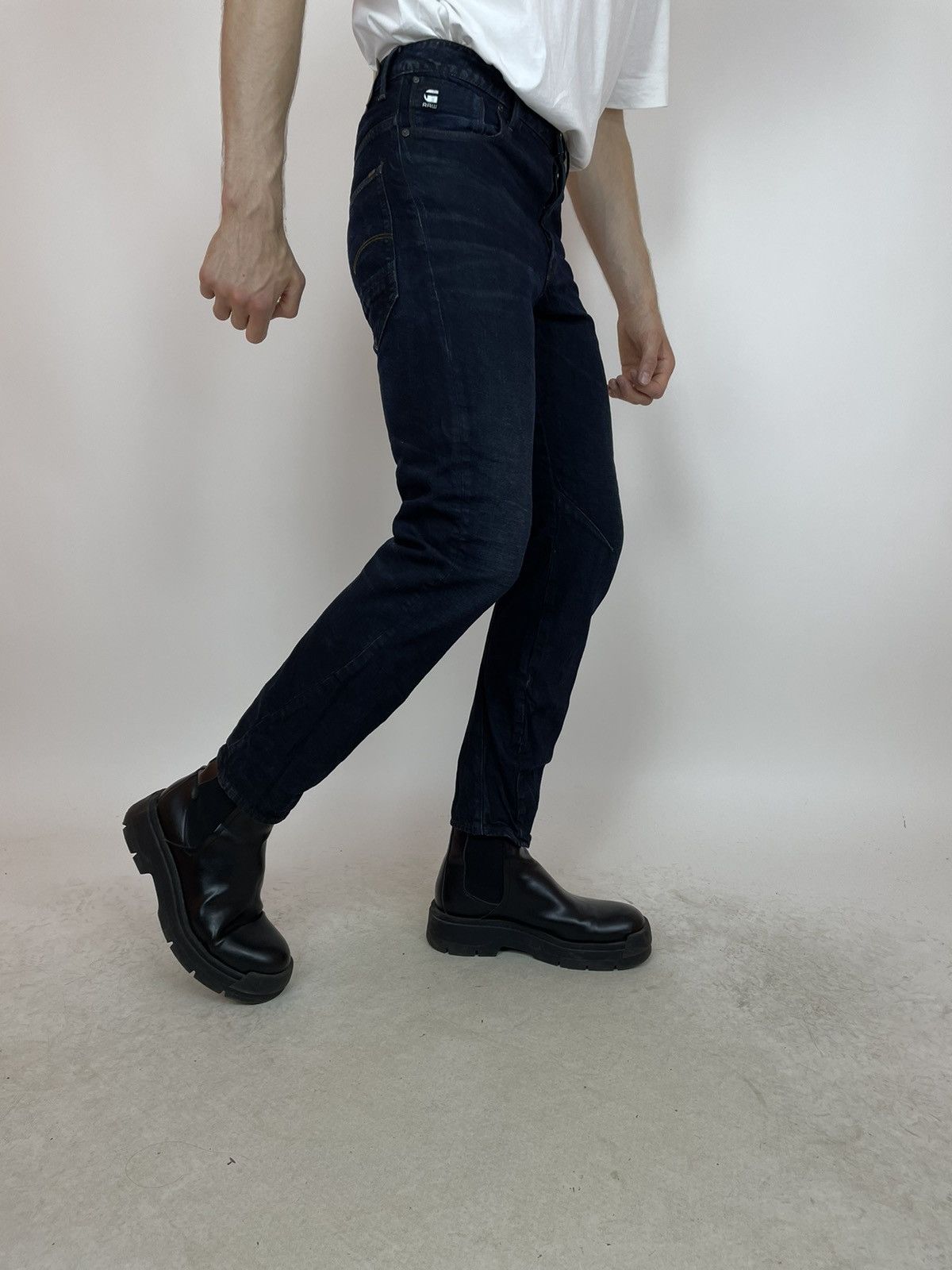G-Star G-star RAW ARC 3D Relaxed Tapered Jeans 29x32 Size US 29 - 6 Thumbnail