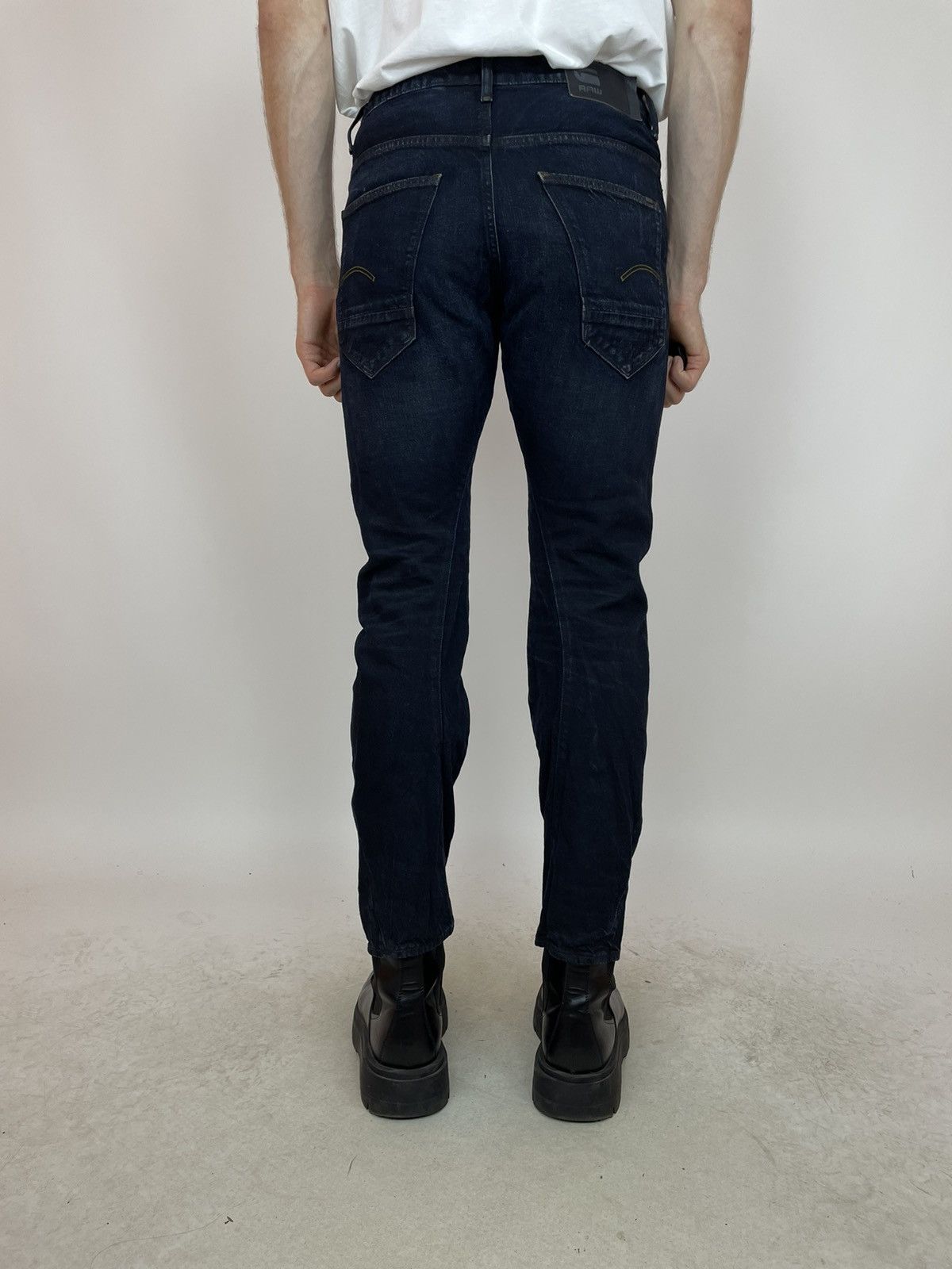 G-Star G-star RAW ARC 3D Relaxed Tapered Jeans 29x32 Size US 29 - 11 Thumbnail