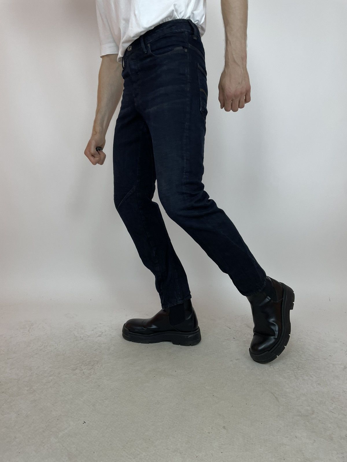 G-Star G-star RAW ARC 3D Relaxed Tapered Jeans 29x32 Size US 29 - 7 Thumbnail