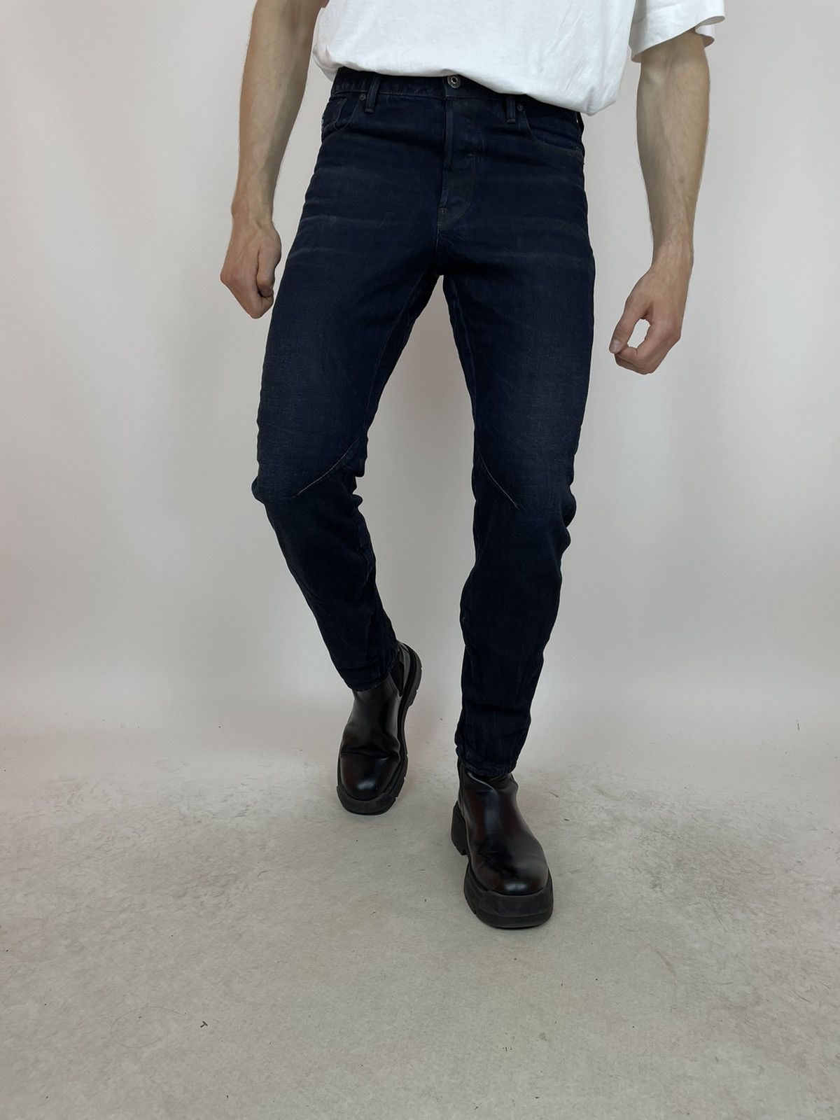 G-Star G-star RAW ARC 3D Relaxed Tapered Jeans 29x32 Size US 29 - 3 Thumbnail