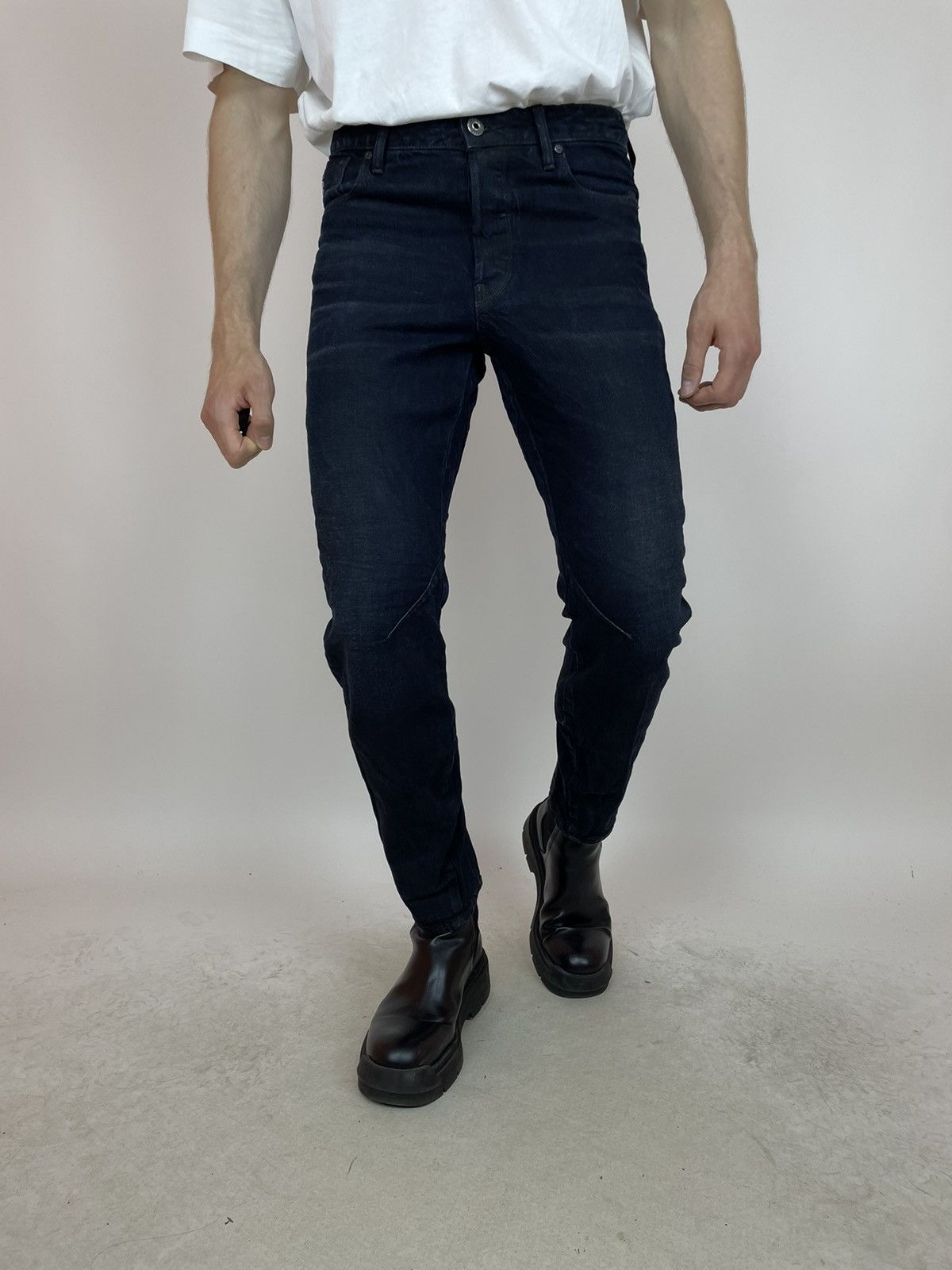 G-Star G-star RAW ARC 3D Relaxed Tapered Jeans 29x32 Size US 29 - 13 Thumbnail