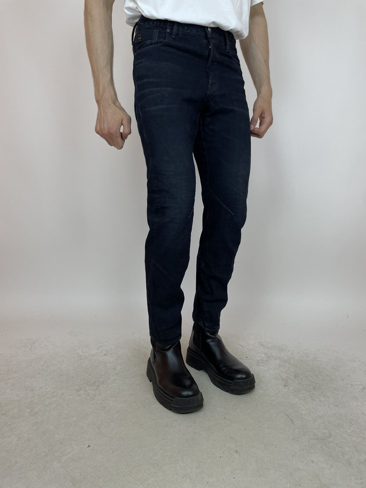 G-Star G-star RAW ARC 3D Relaxed Tapered Jeans 29x32 Size US 29 - 5 Thumbnail