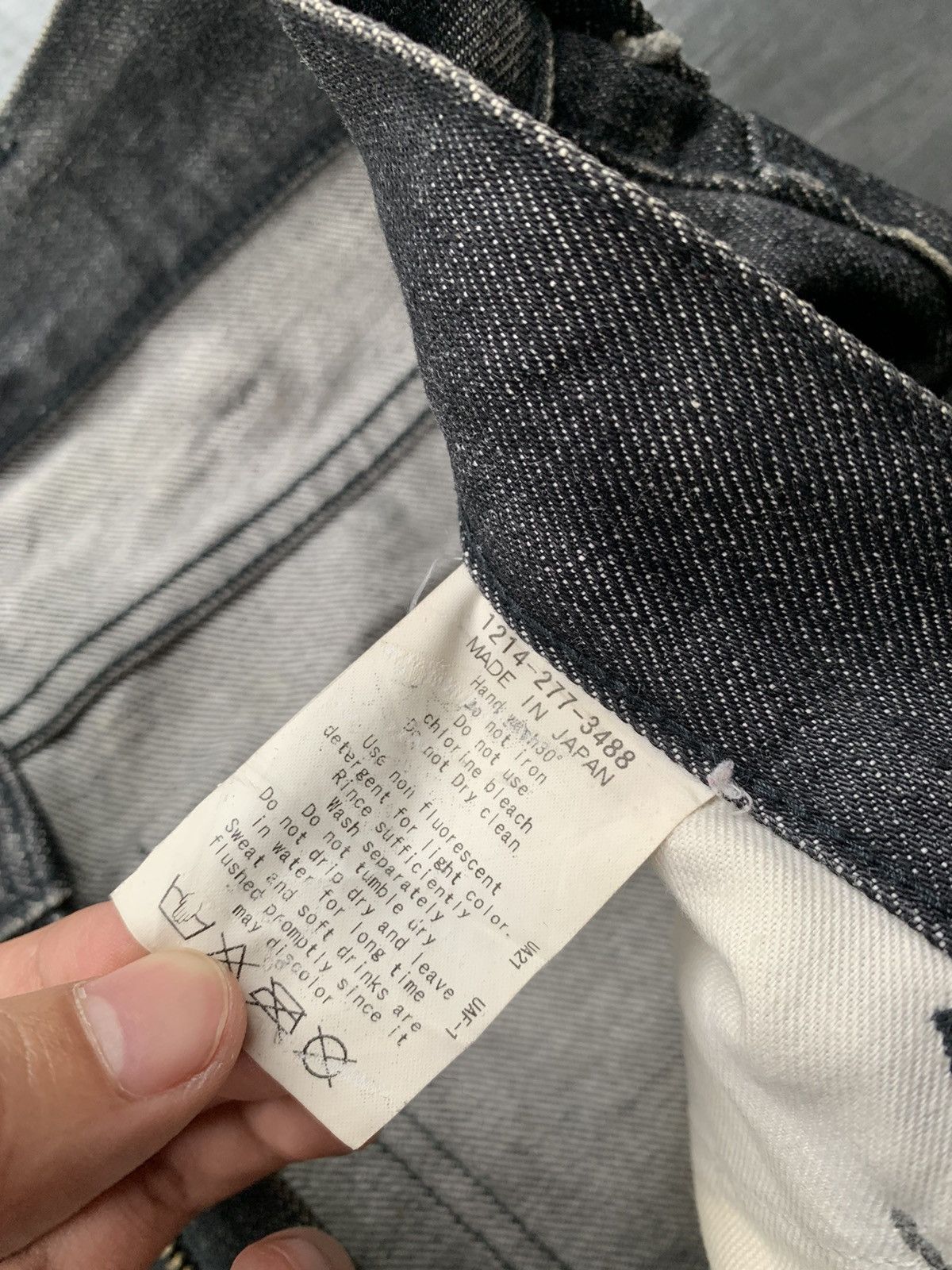 United Arrows Blue Label Distressed Denim Size US 31 - 5 Thumbnail